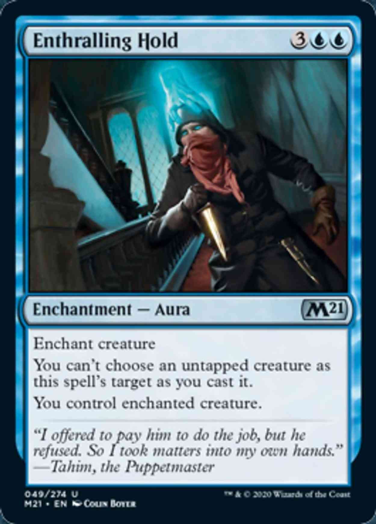 Enthralling Hold magic card front