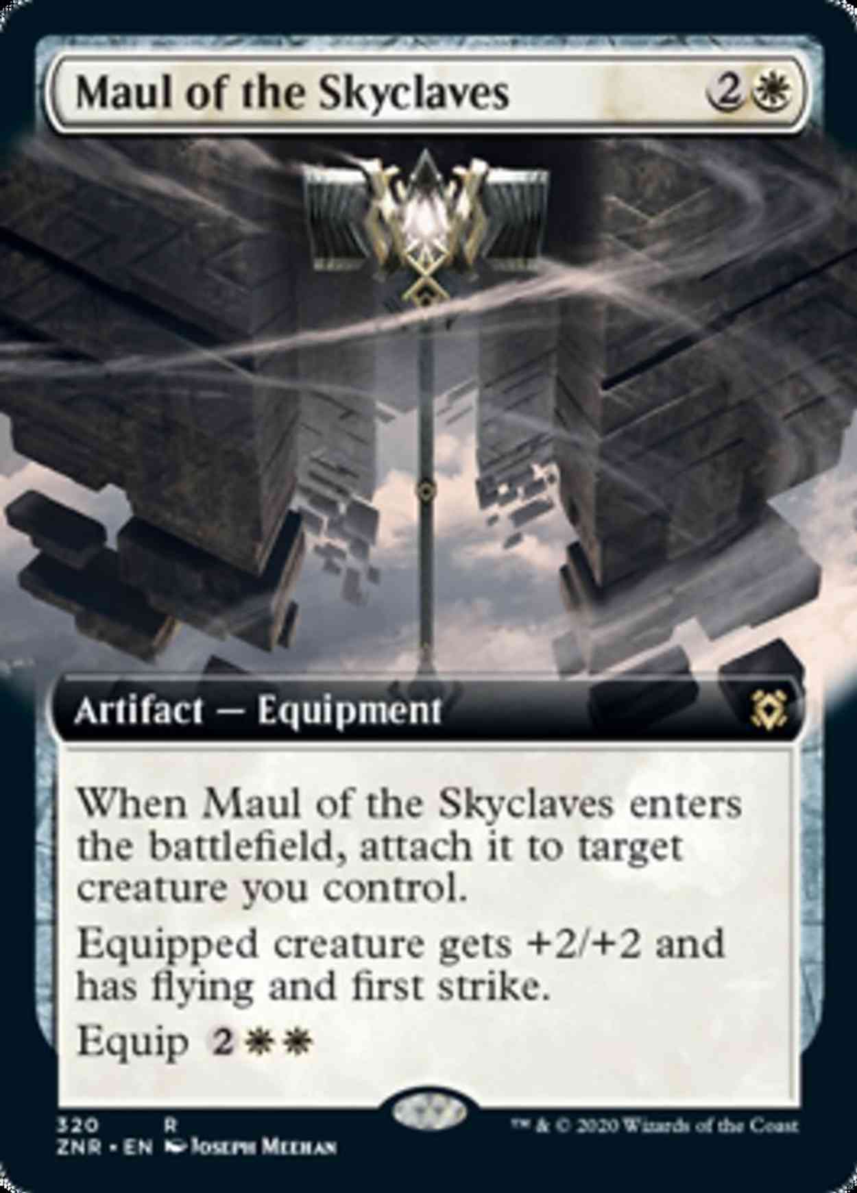 Maul of the Skyclaves (Extended Art) magic card front