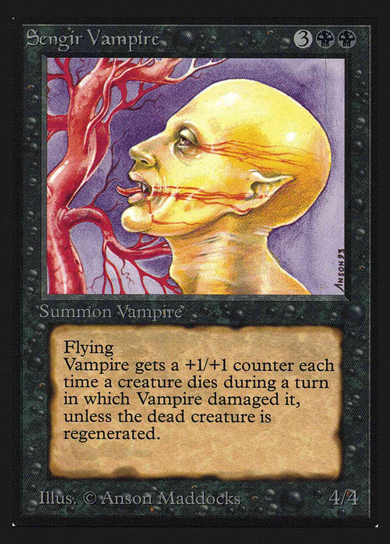 Sengir Vampire (IE) magic card front