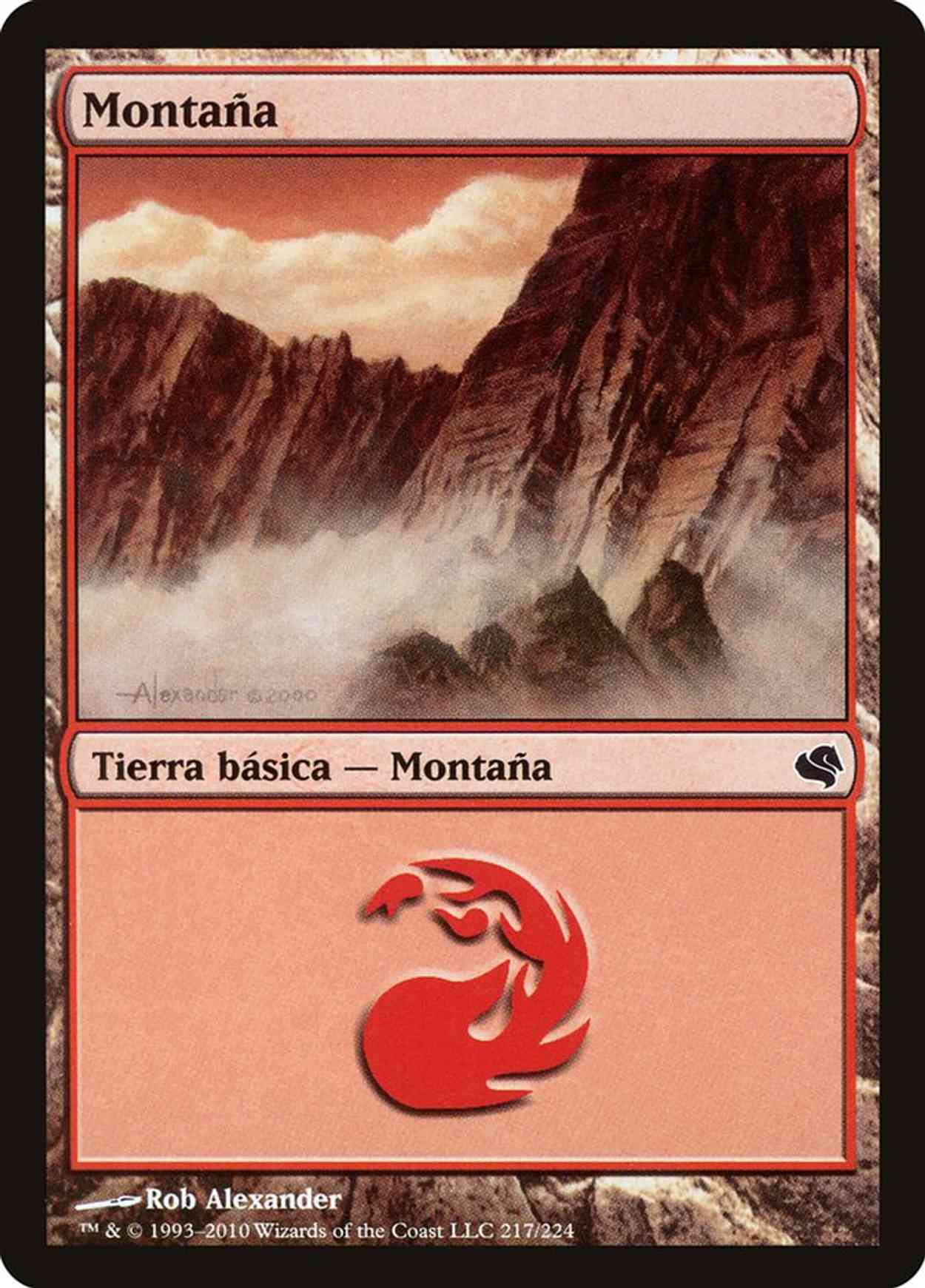 Mountain (Retro Frame) magic card front