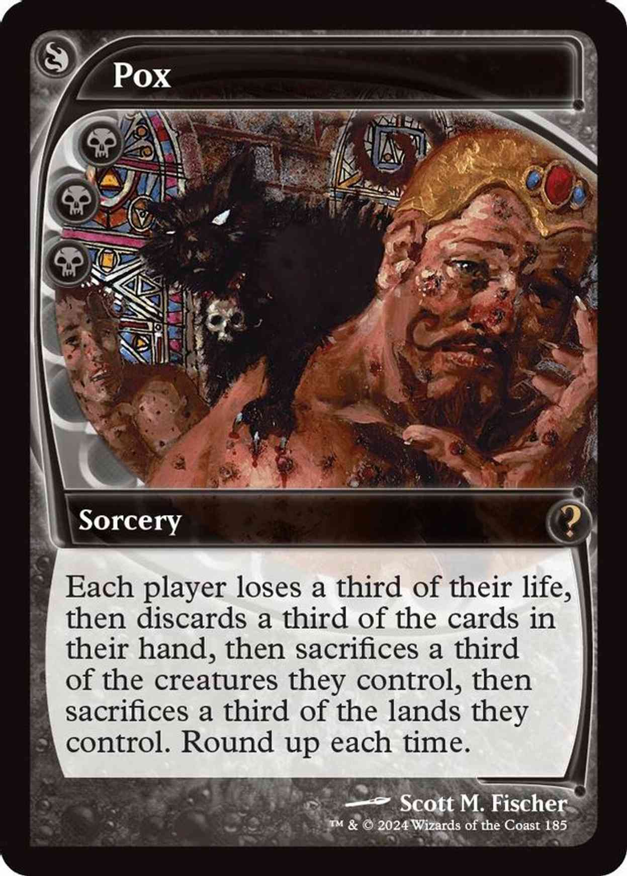 Pox (Future Sight) magic card front