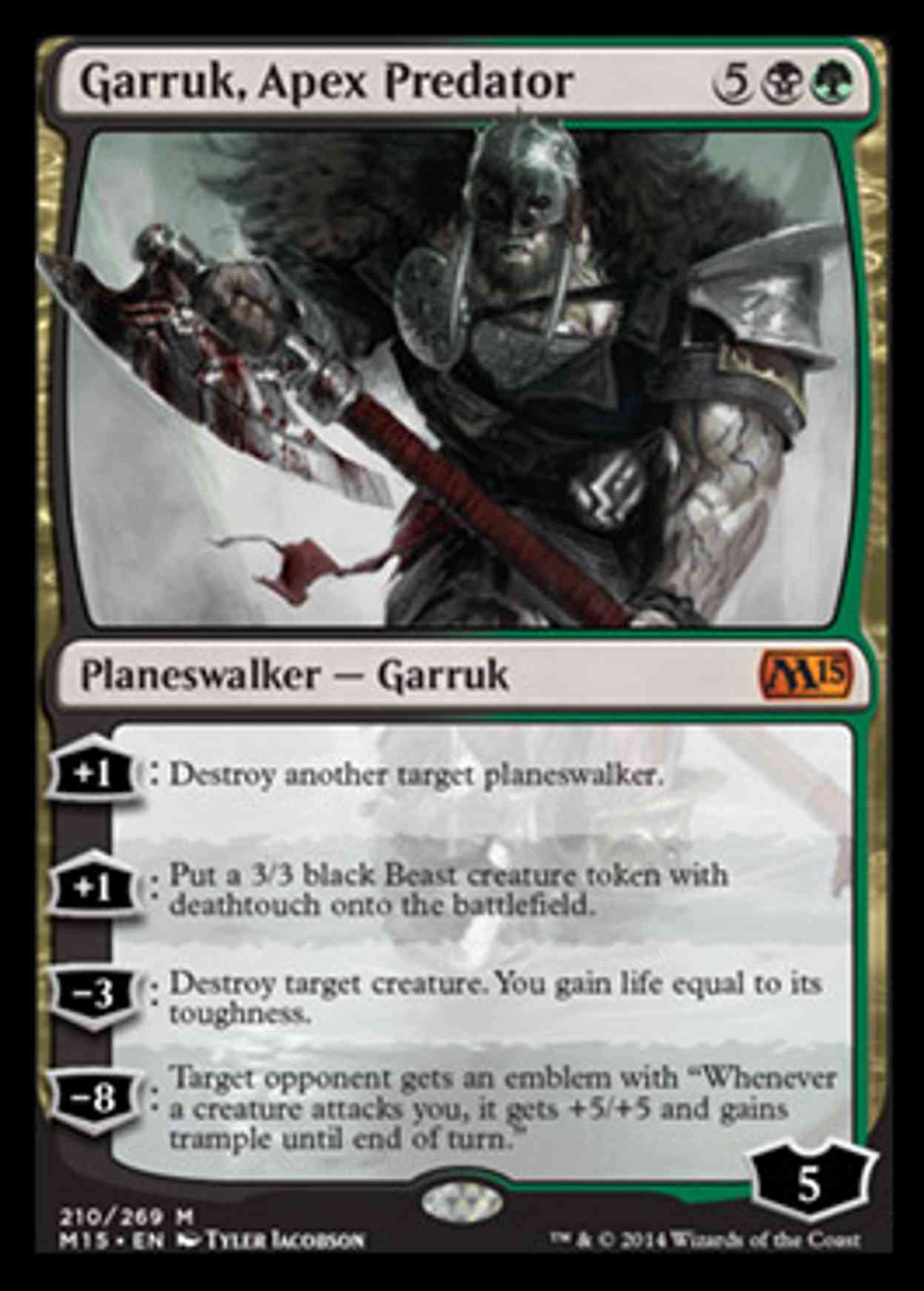 Garruk, Apex Predator magic card front