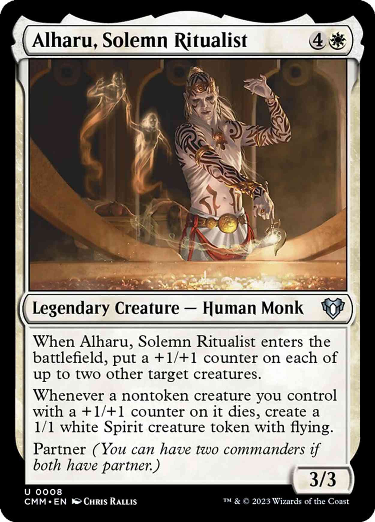 Alharu, Solemn Ritualist magic card front