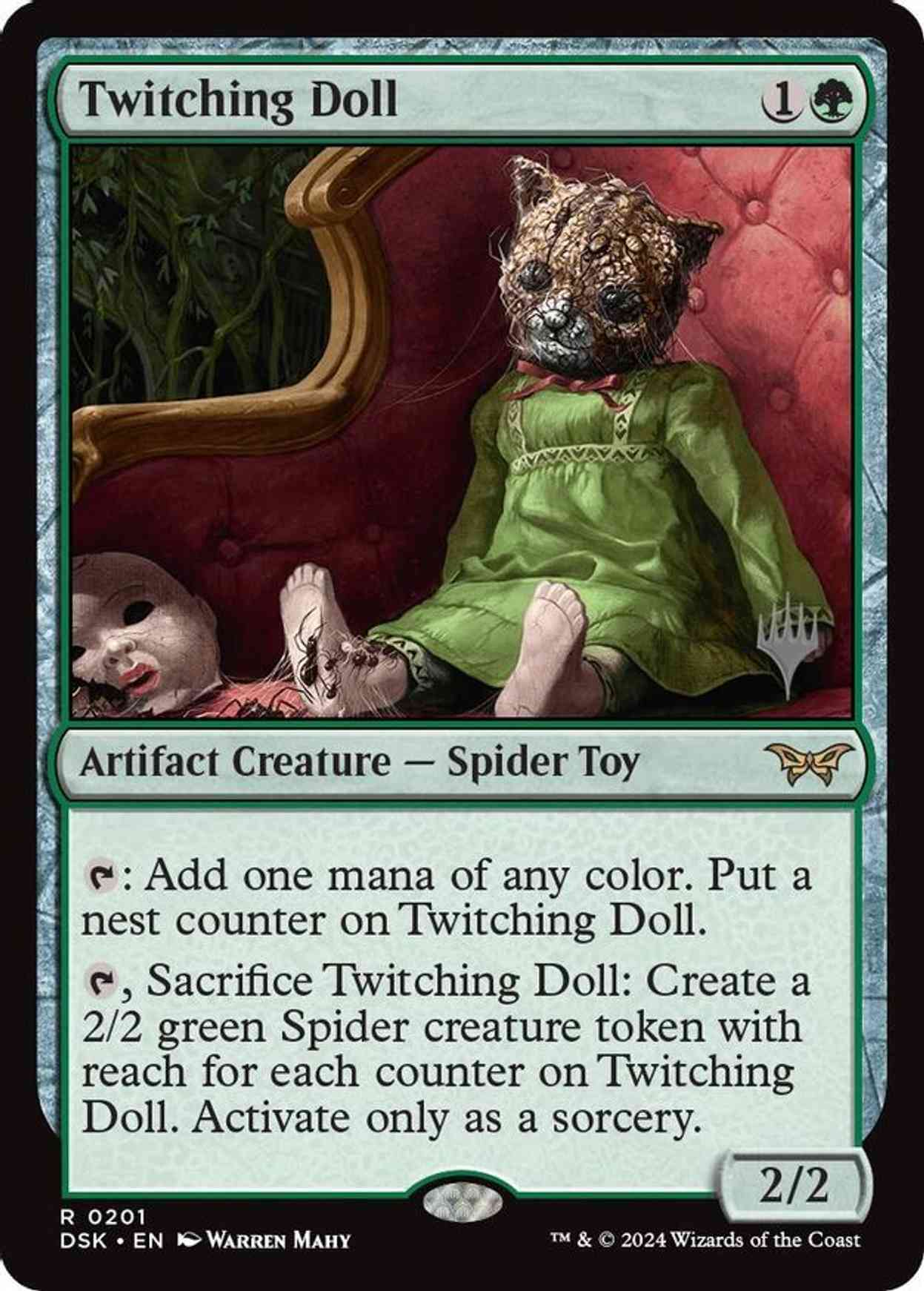 Twitching Doll magic card front