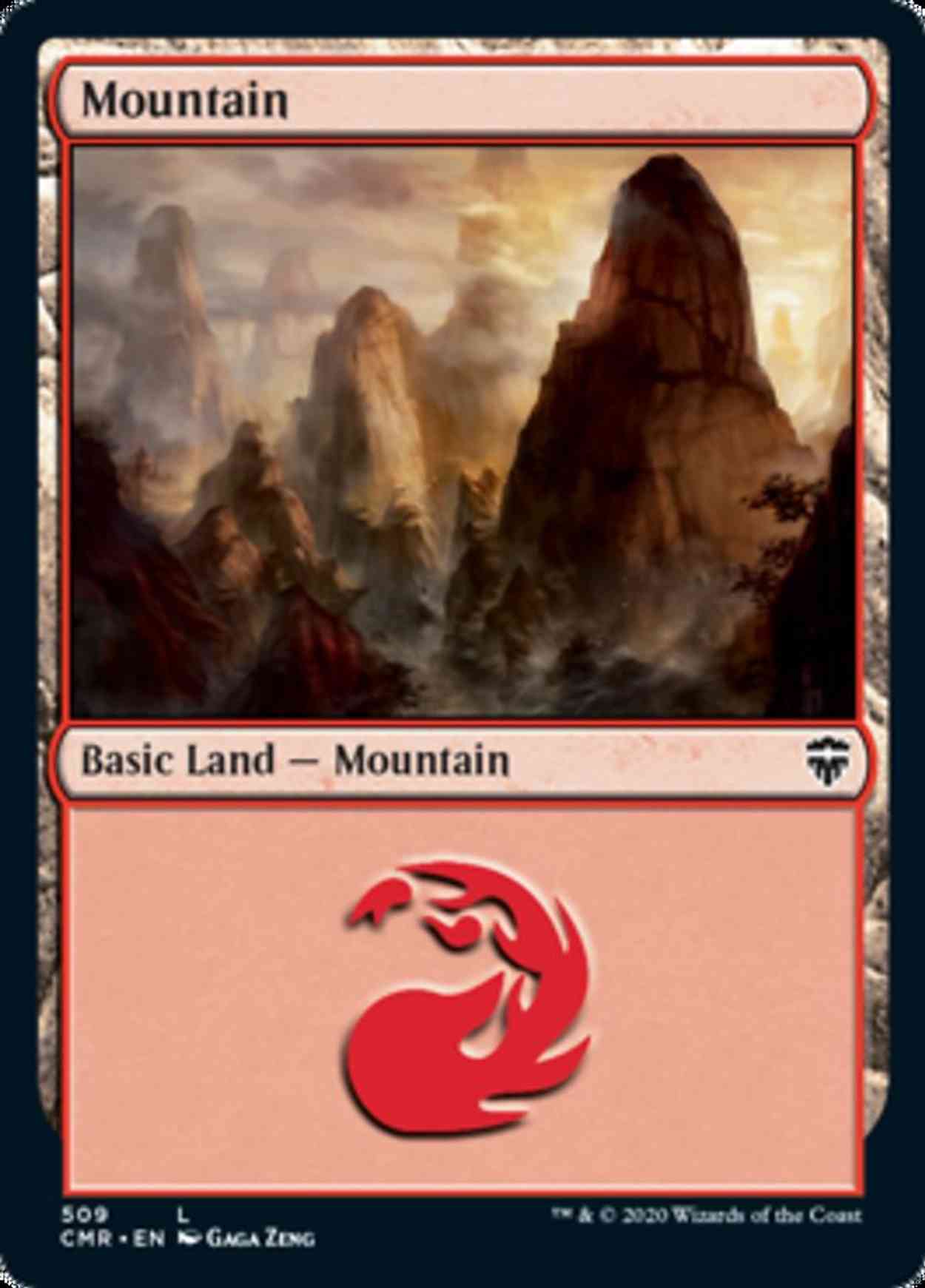 Mountain (509) magic card front