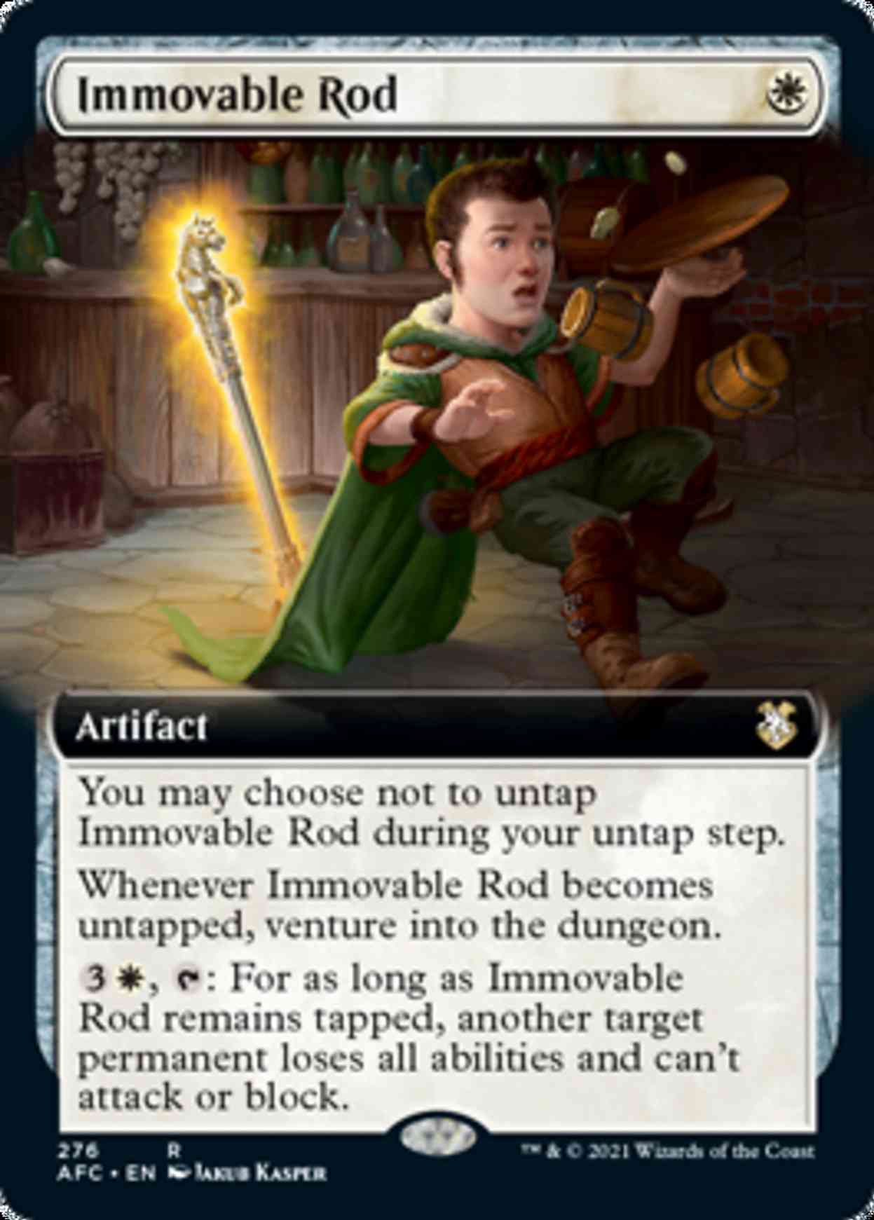 Immovable Rod (Extended Art) magic card front