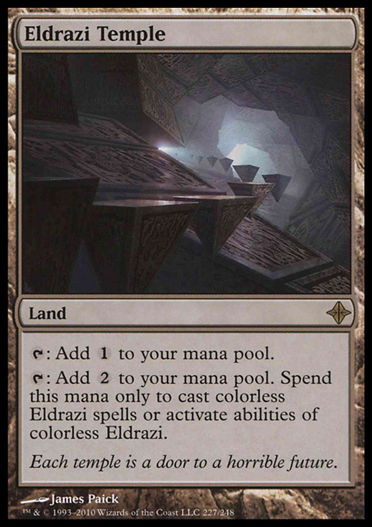 Eldrazi Temple magic card front