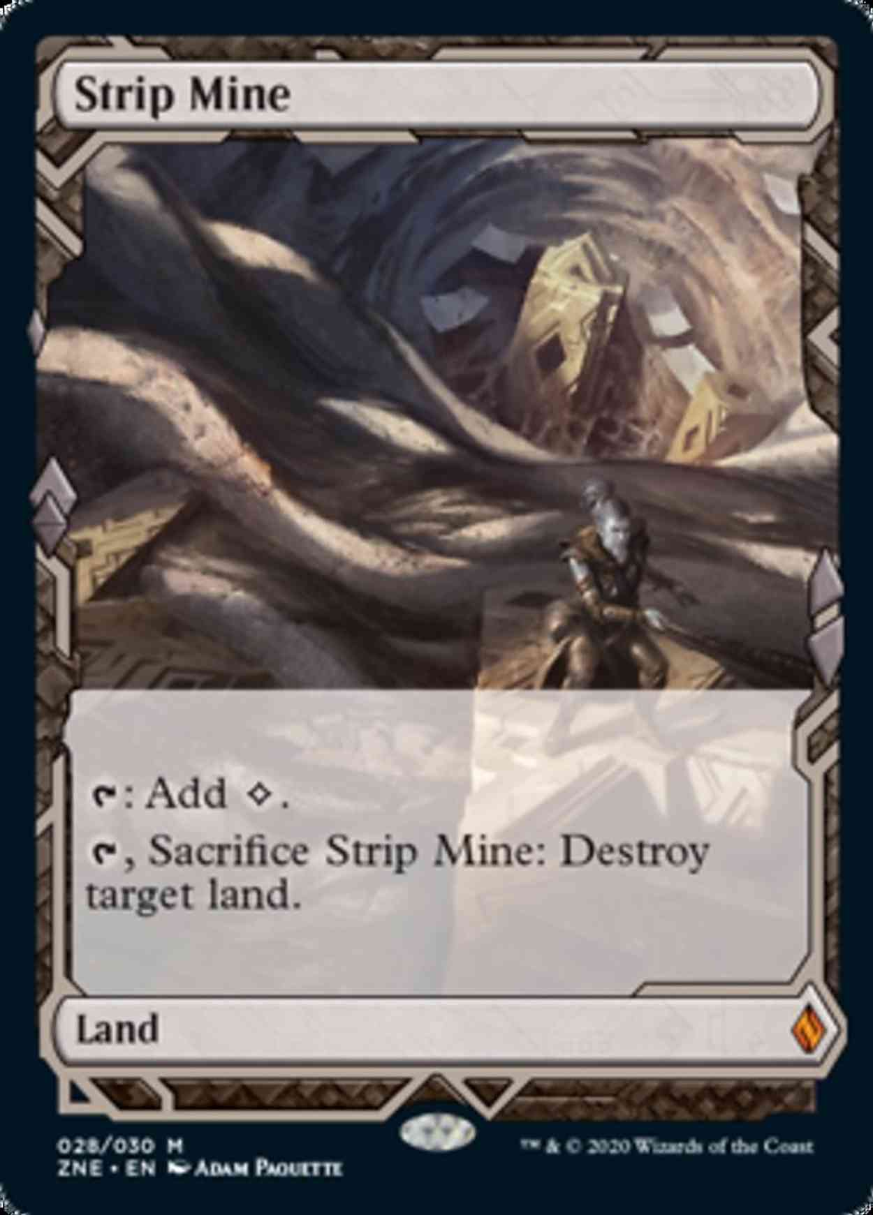 Strip Mine magic card front