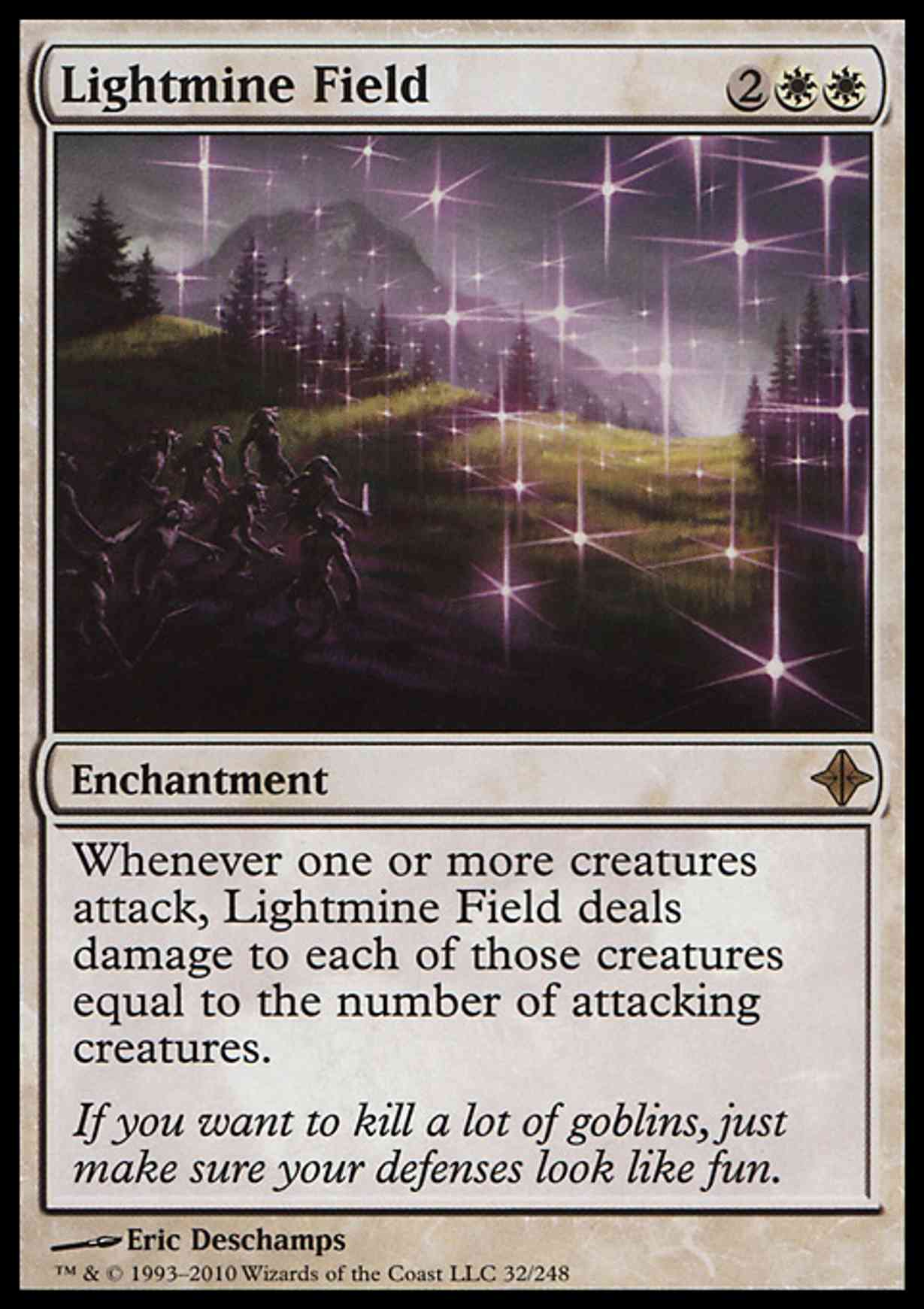 Lightmine Field magic card front