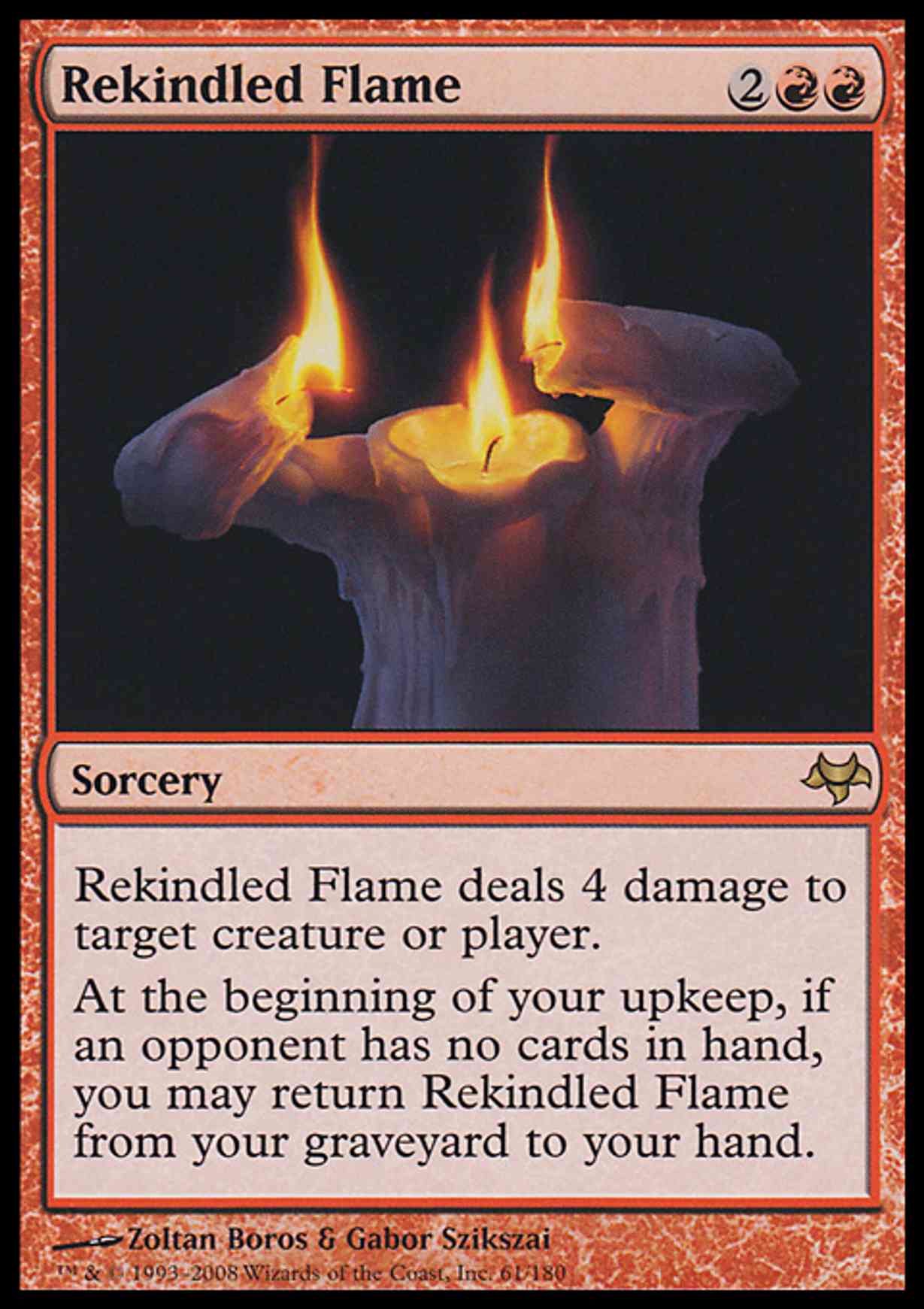 Rekindled Flame magic card front