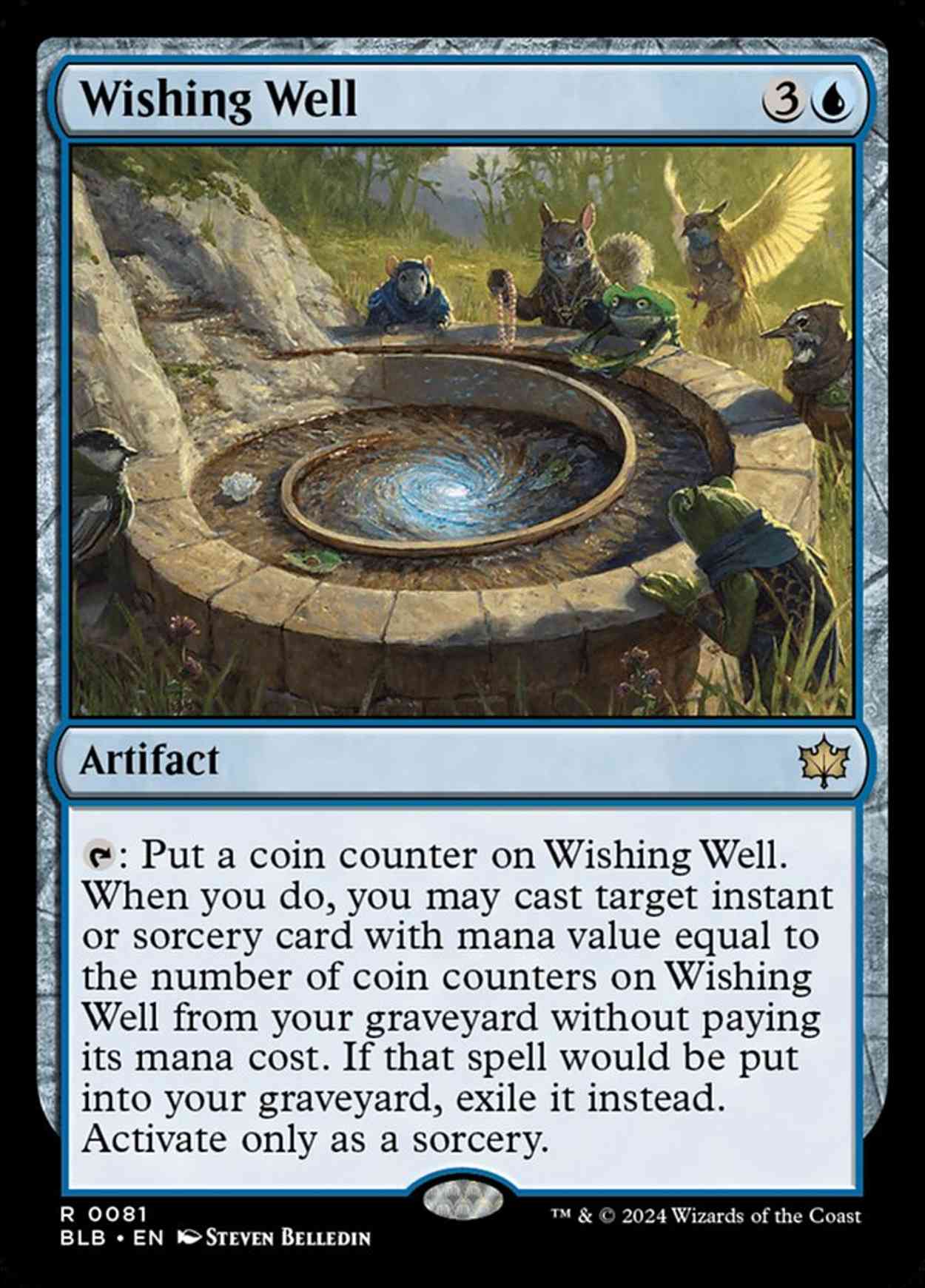 Wishing Well magic card front