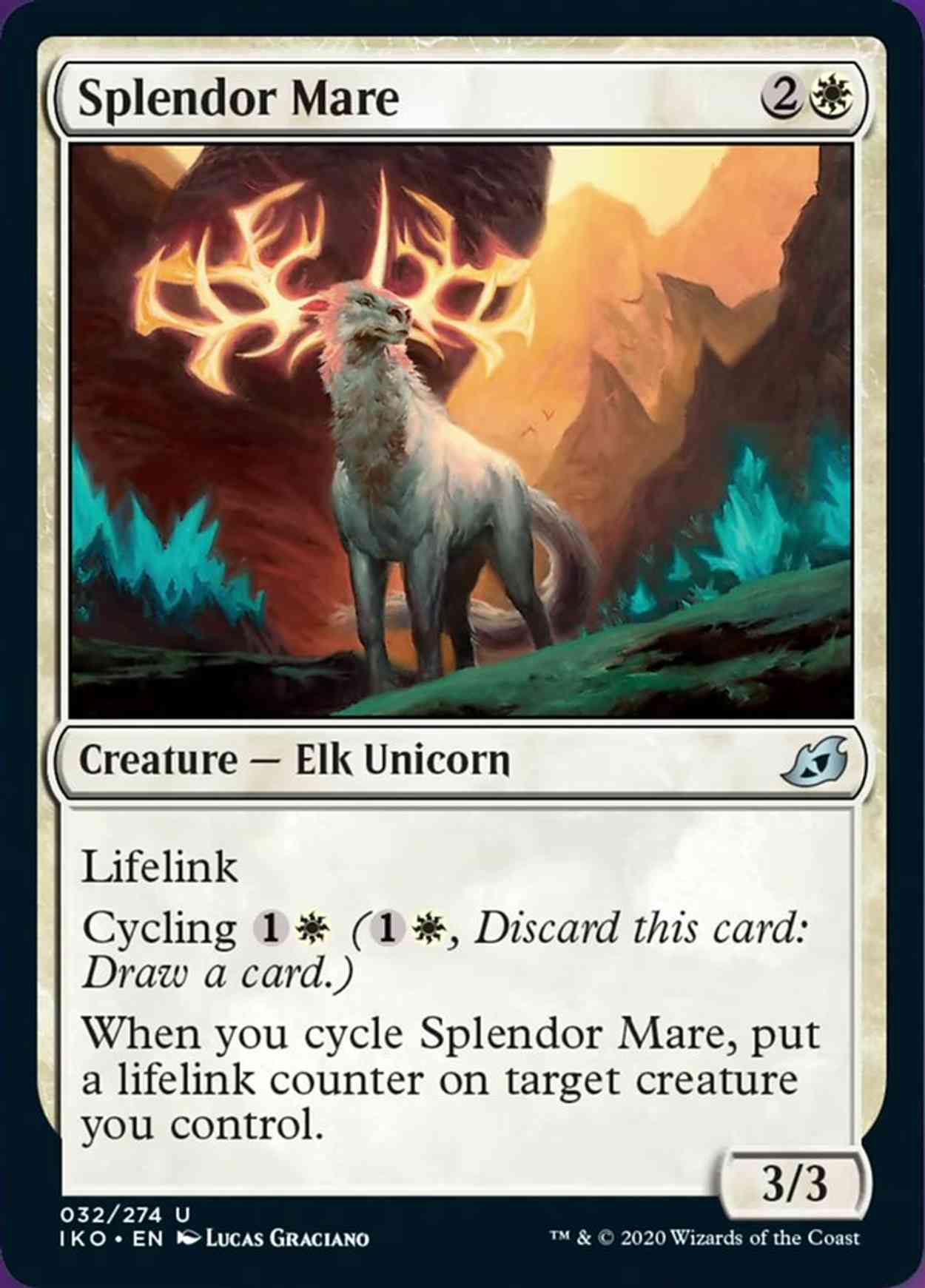 Splendor Mare magic card front