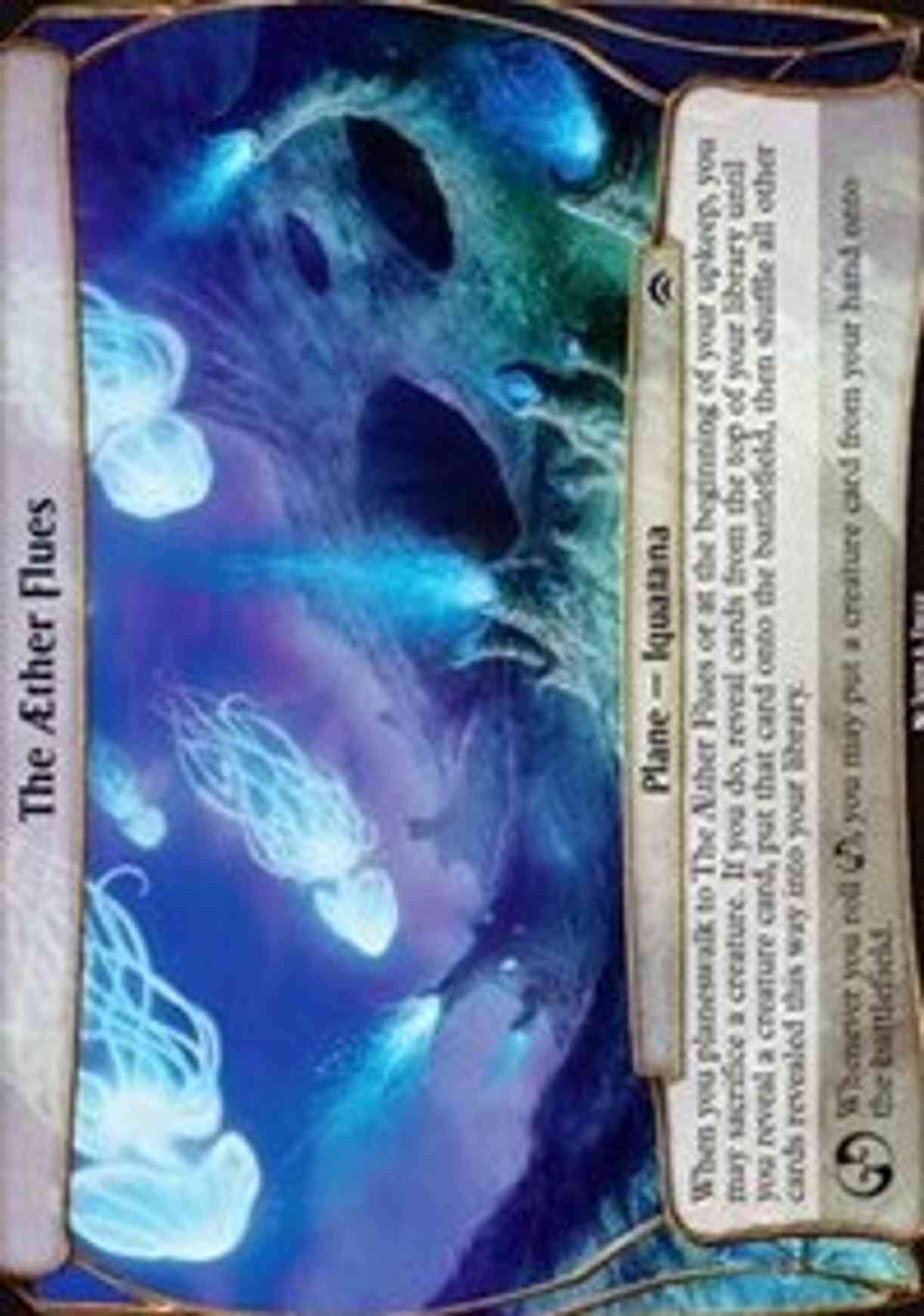 The AEther Flues (Planechase Anthology) magic card front