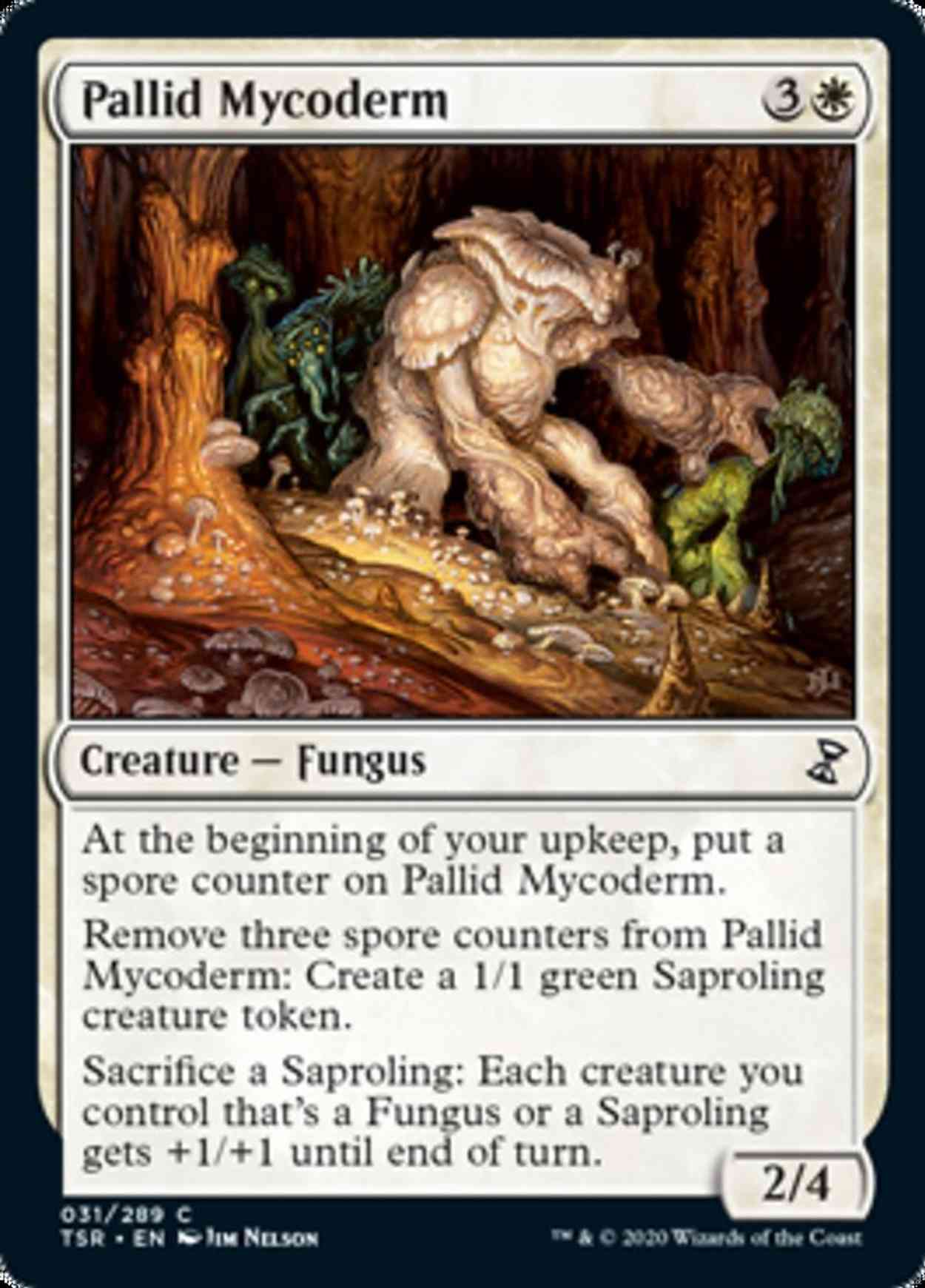 Pallid Mycoderm magic card front
