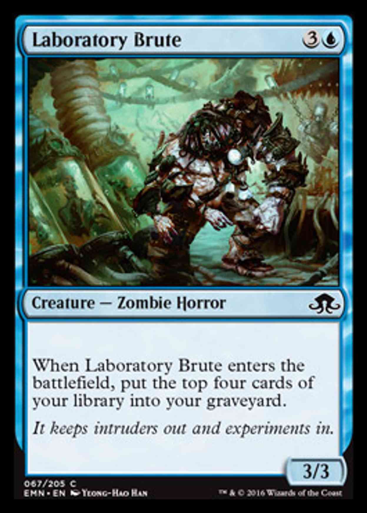 Laboratory Brute magic card front