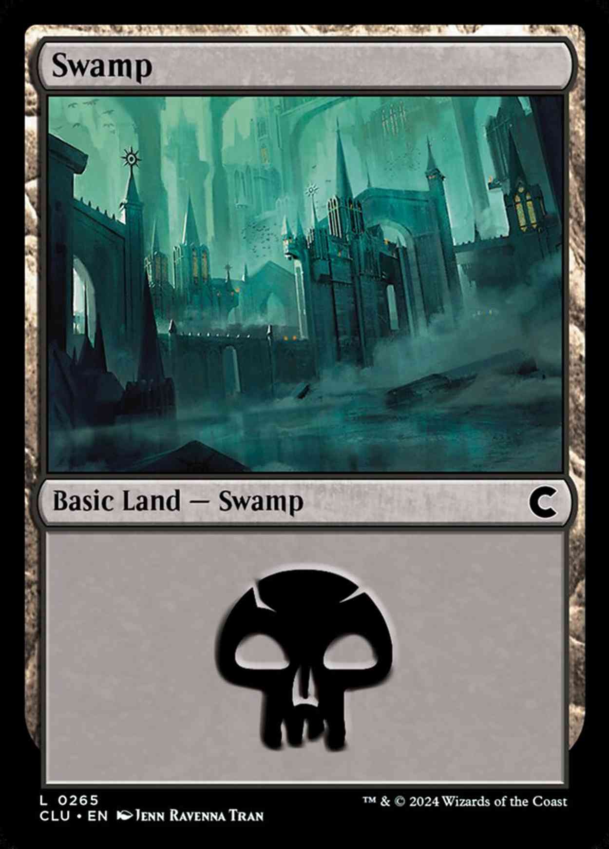 Swamp (0265) magic card front