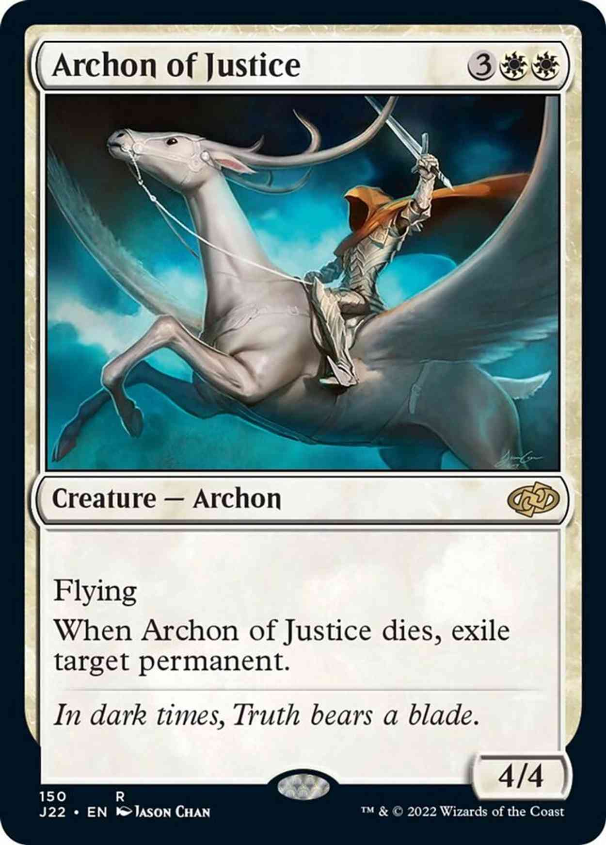 Archon of Justice magic card front