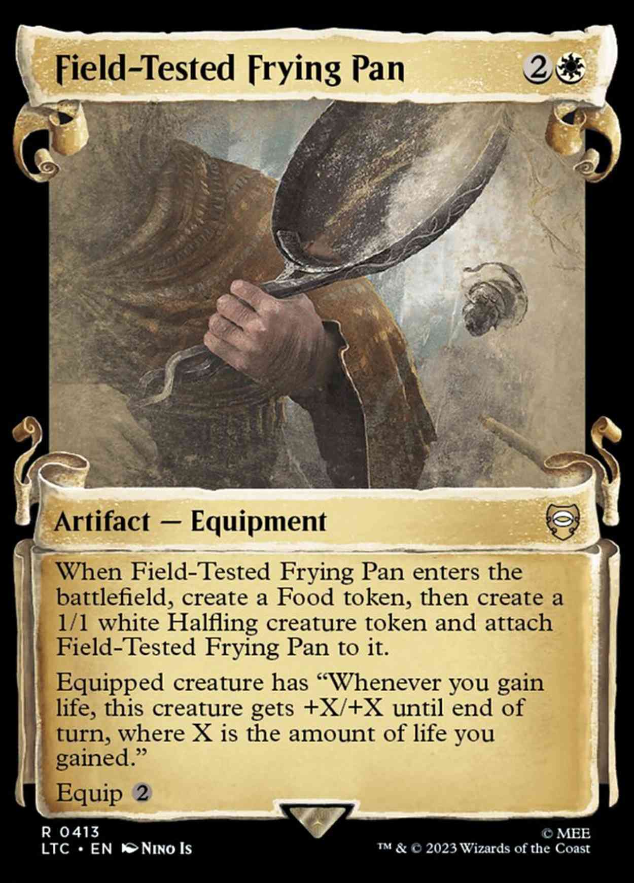 Field-Tested Frying Pan (Showcase Scrolls) magic card front