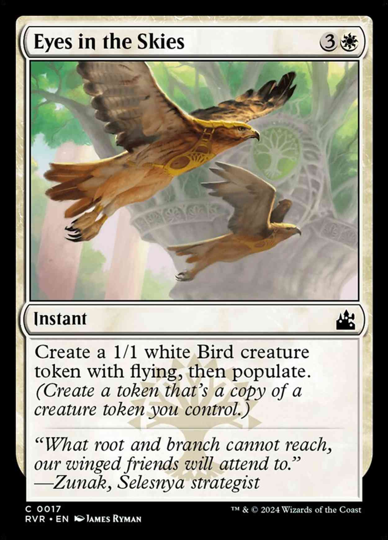 Eyes in the Skies magic card front