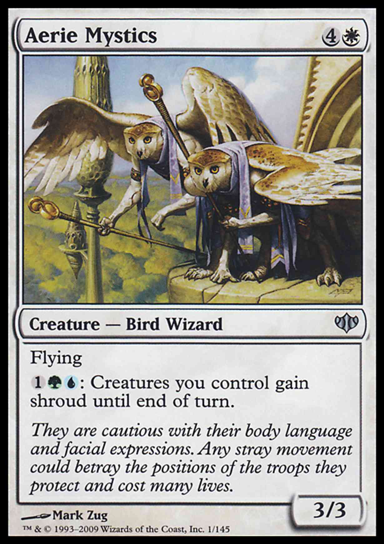 Aerie Mystics magic card front