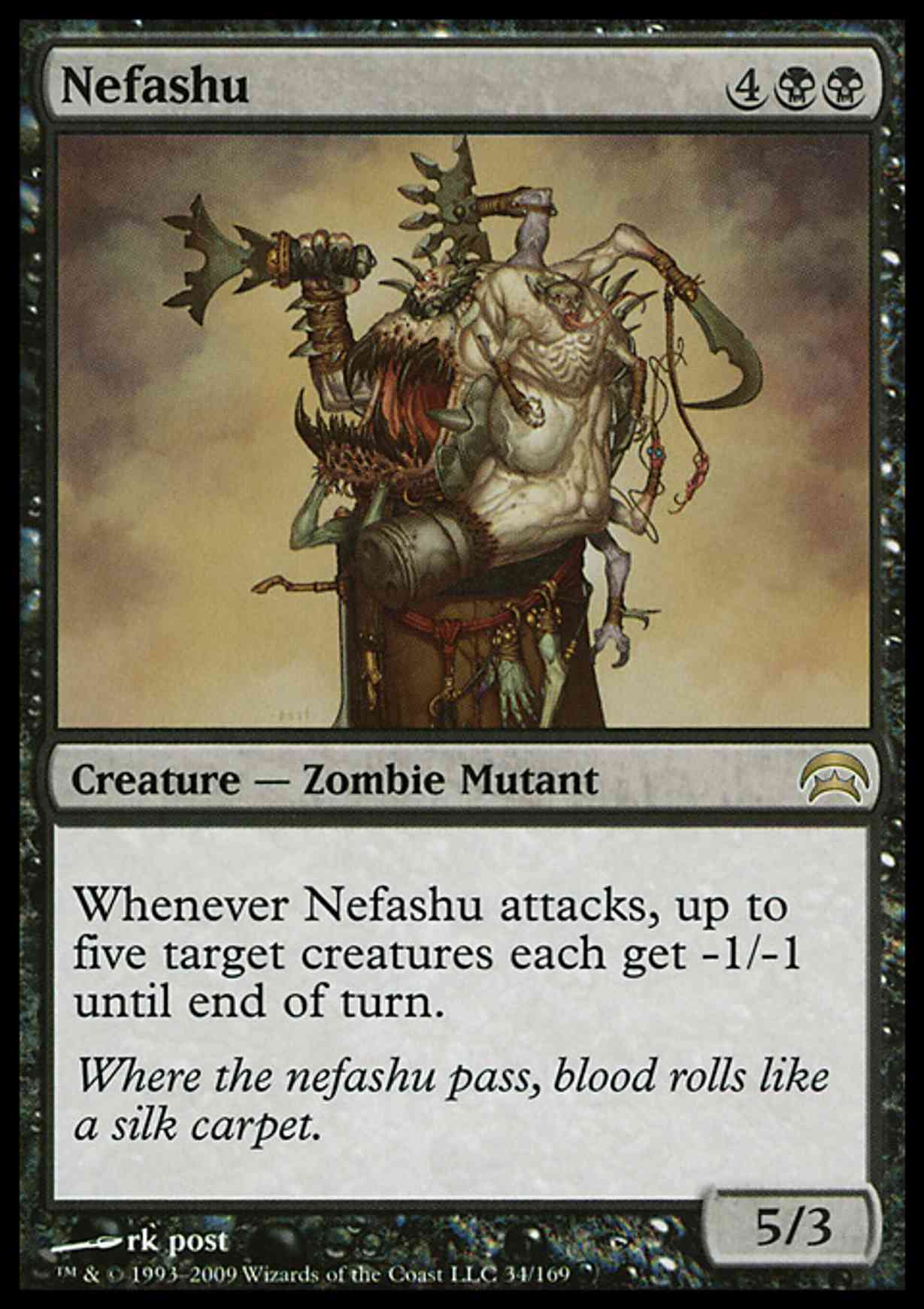 Nefashu magic card front