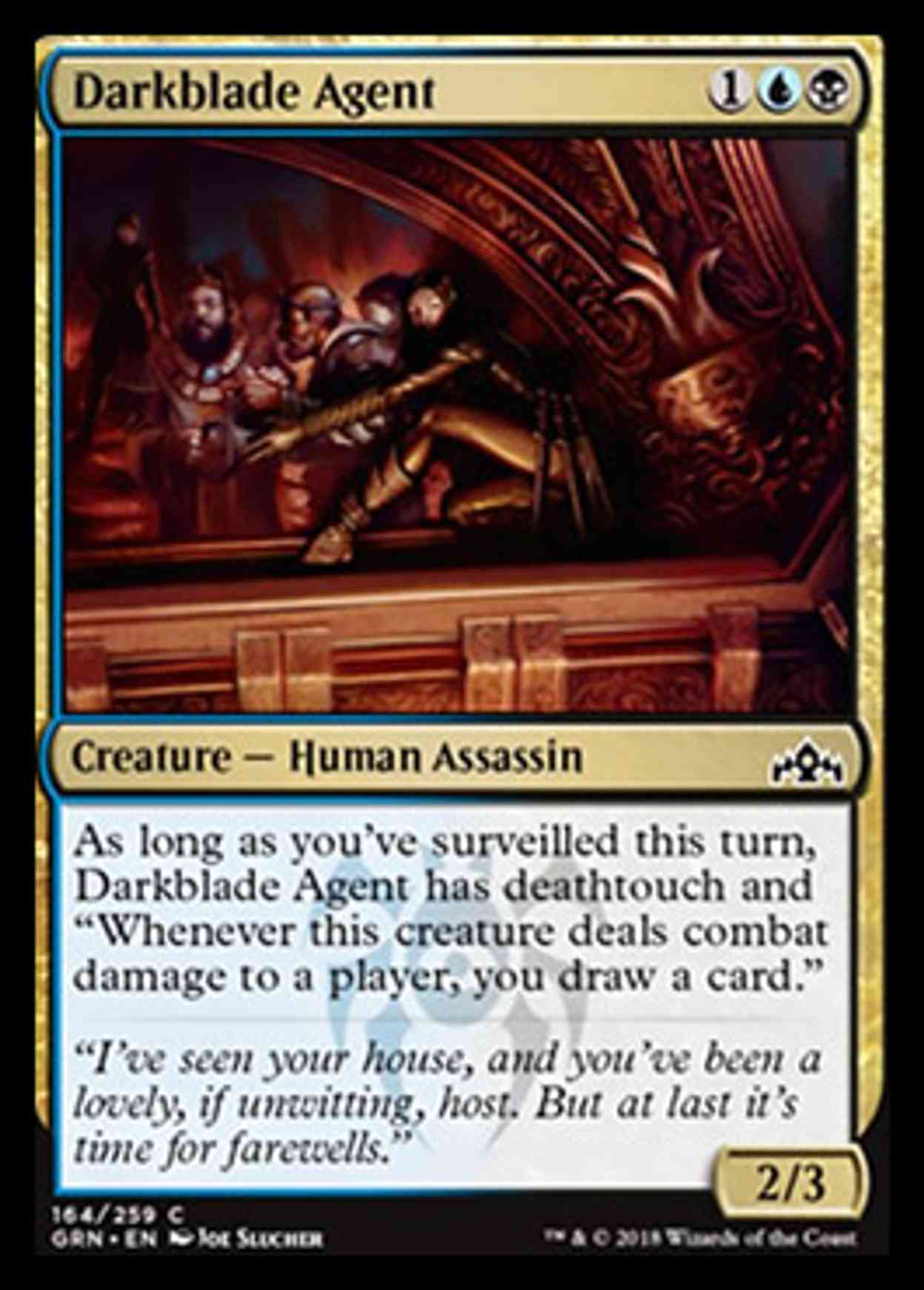 Darkblade Agent magic card front