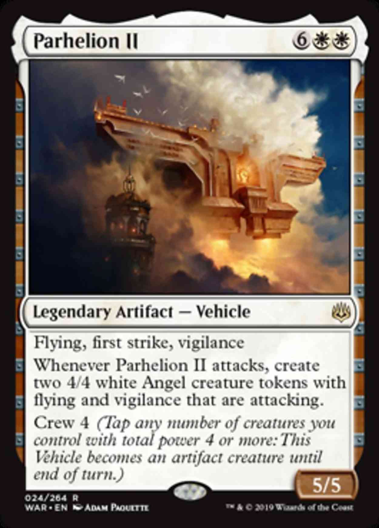 Parhelion II magic card front