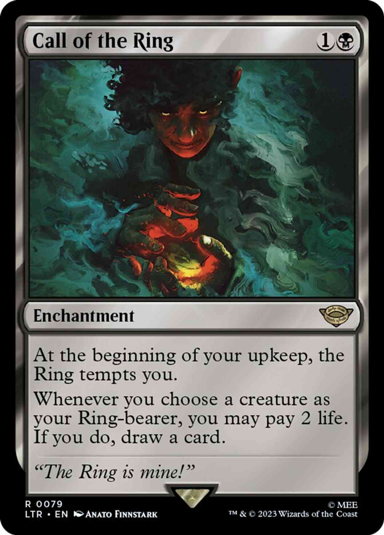 Call of the Ring magic card front