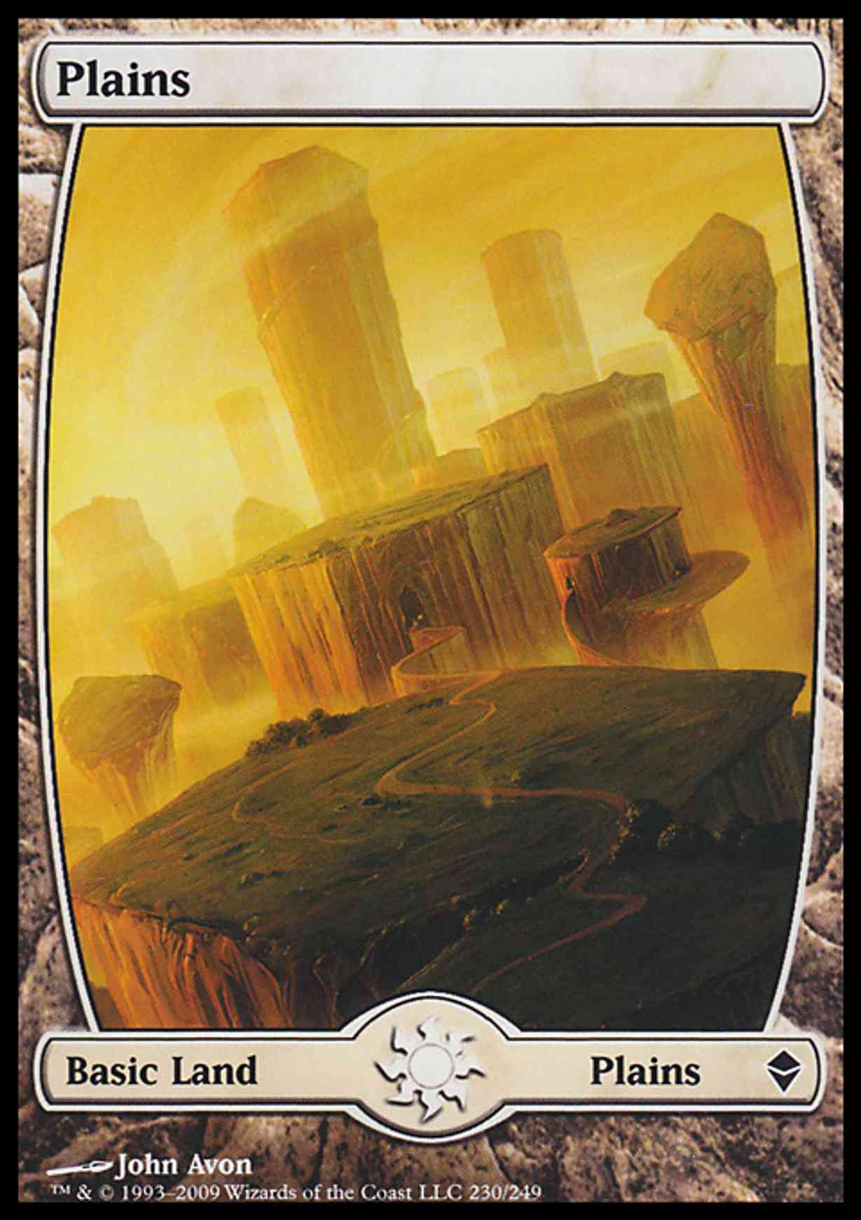 Plains (230) - Full Art magic card front