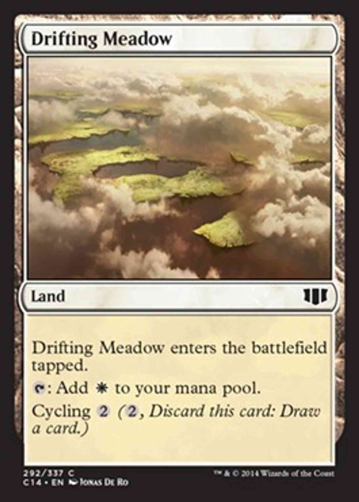 Drifting Meadow magic card front