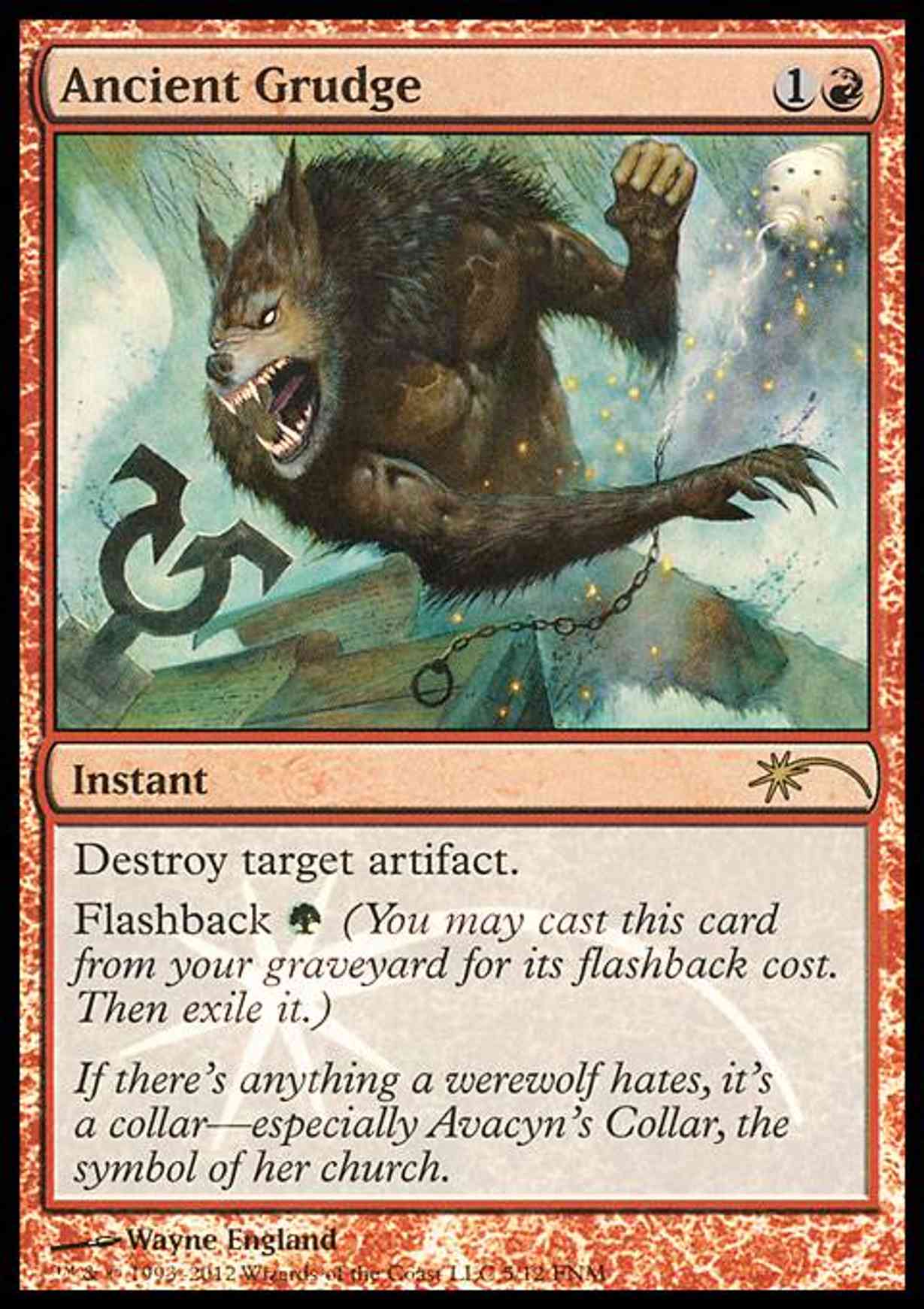 Ancient Grudge magic card front