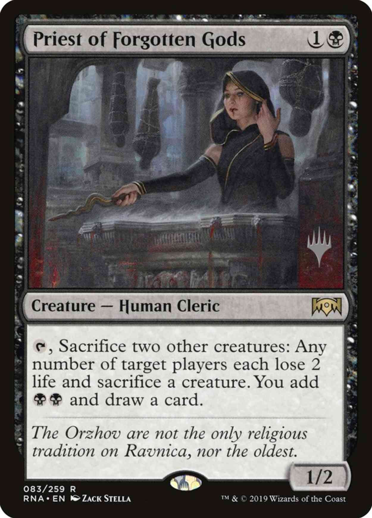 Priest of Forgotten Gods magic card front