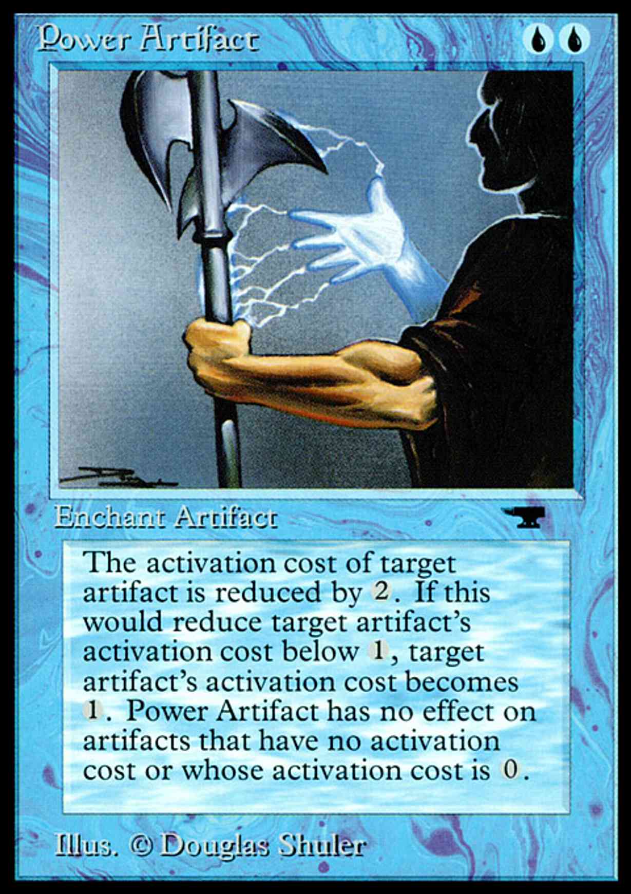 Power Artifact magic card front