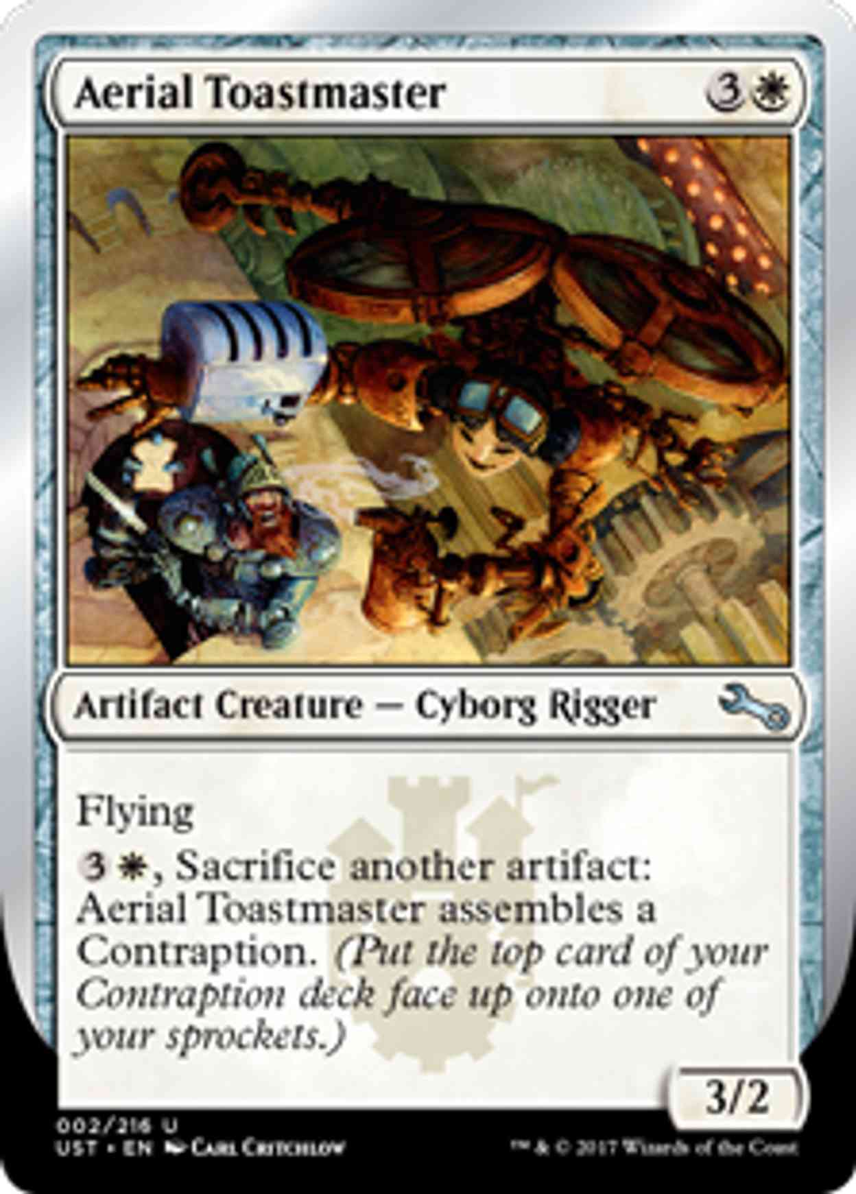 Aerial Toastmaster magic card front