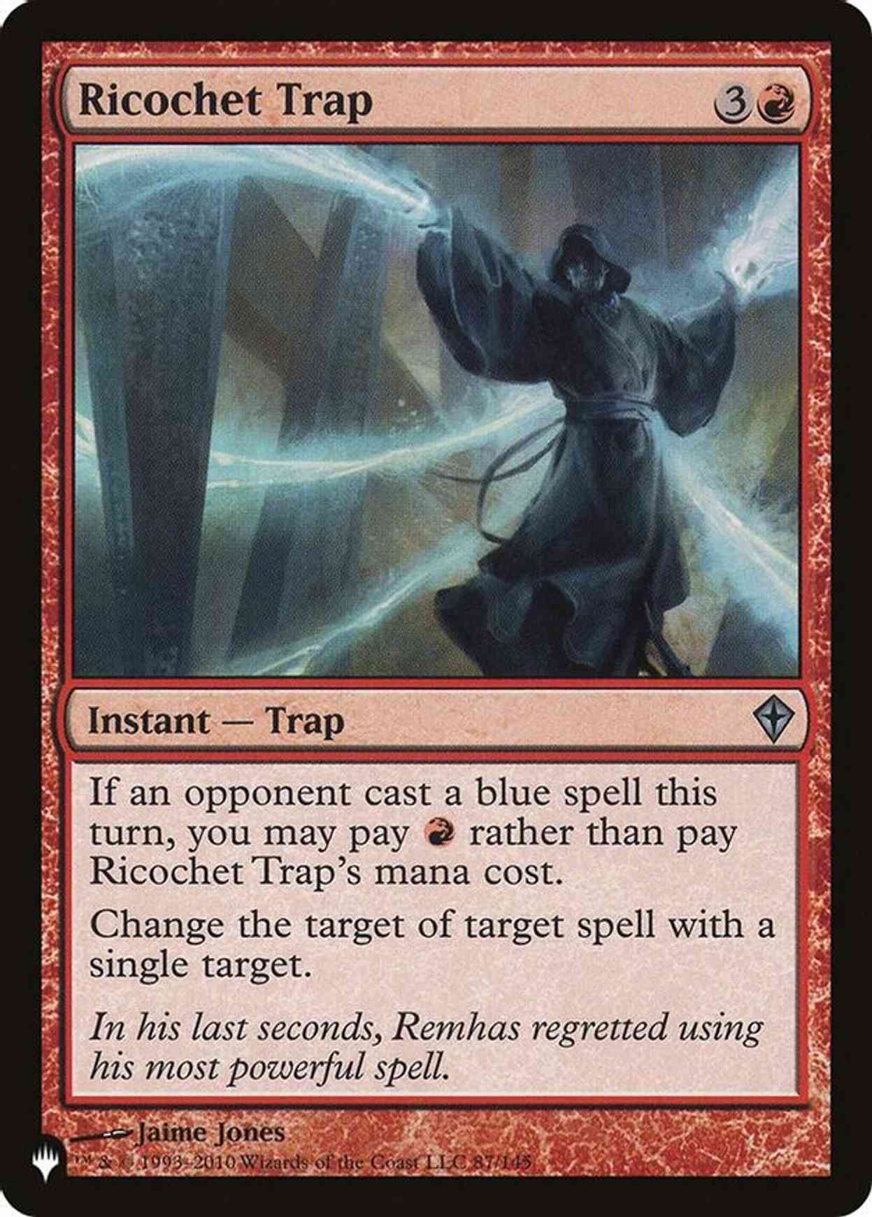 Ricochet Trap magic card front