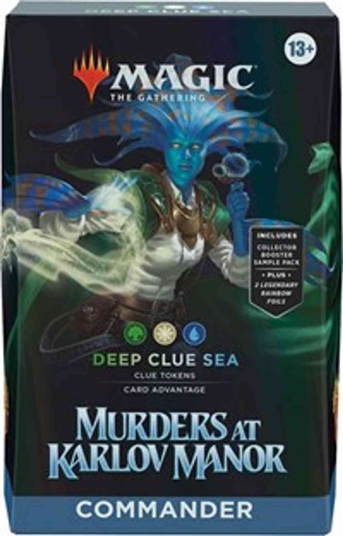 Murders at Karlov Manor Commander Deck - Deep Clue Sea magic card front