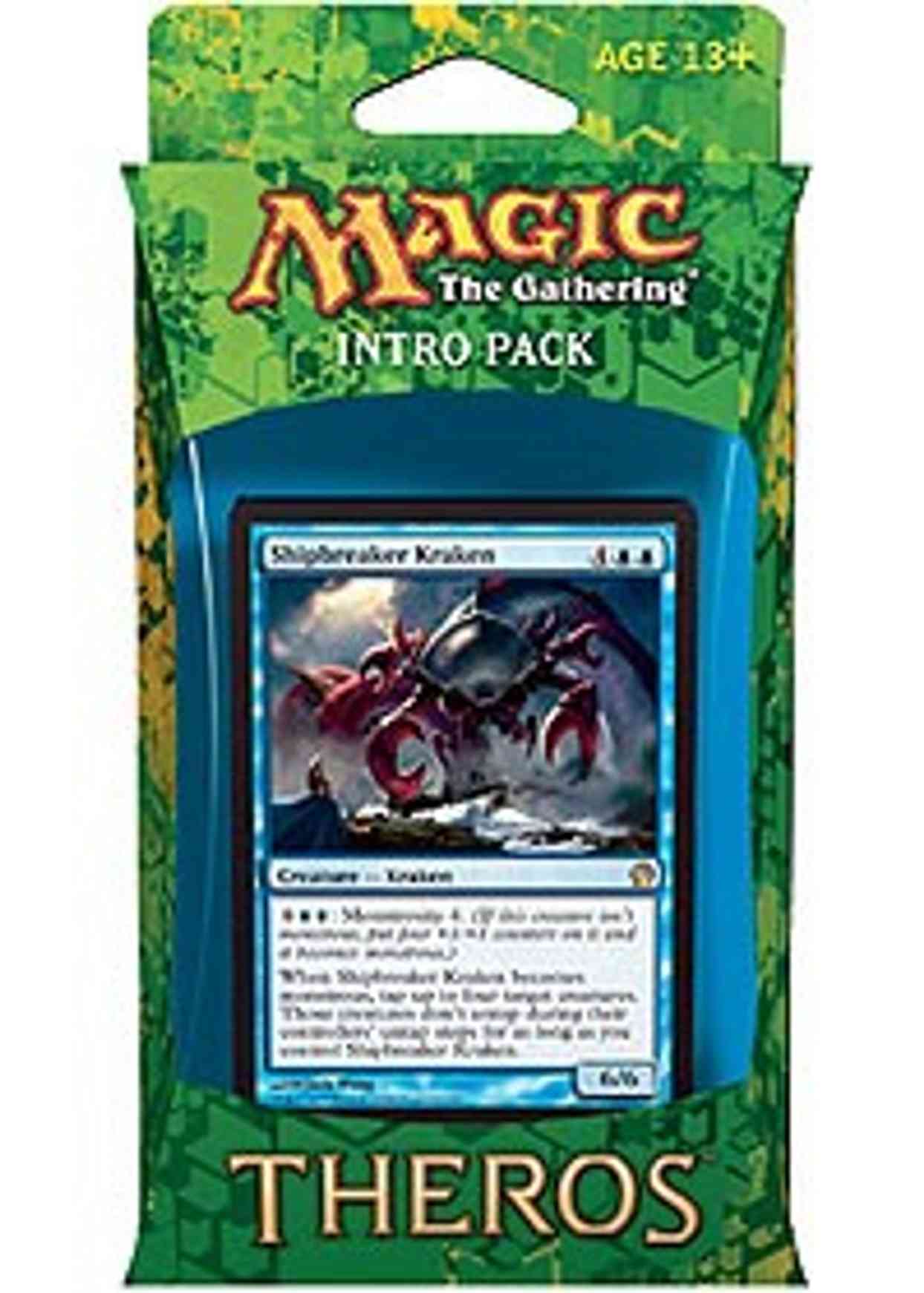 Theros - Intro Pack - Shipbreaker Kraken magic card front