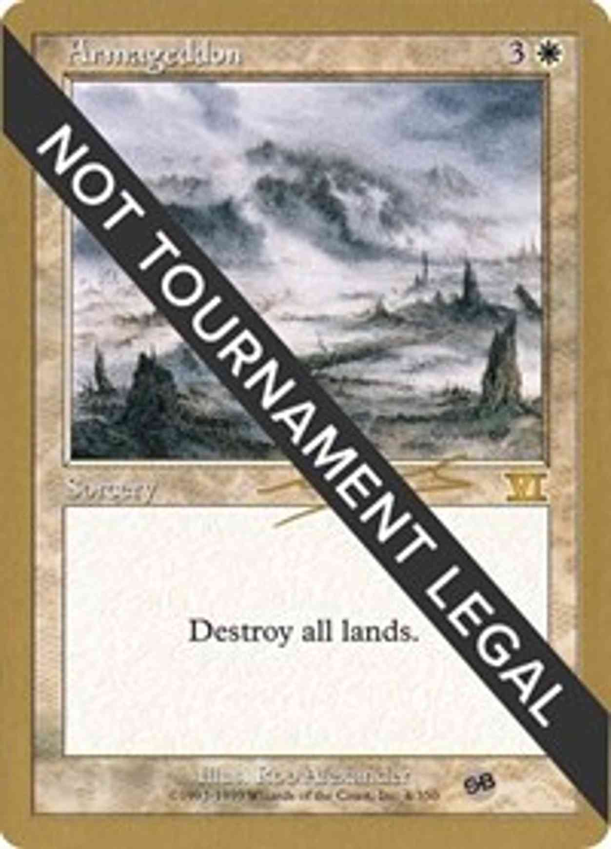 Armageddon - 2000 Nicolas Labarre (6ED) (SB) magic card front