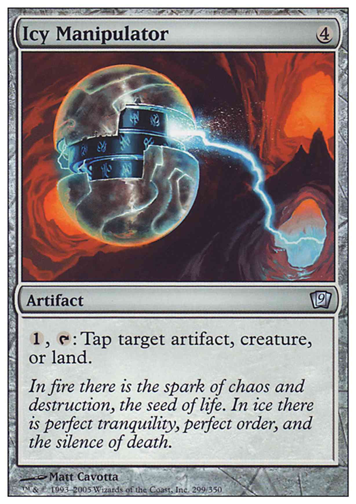 Icy Manipulator magic card front