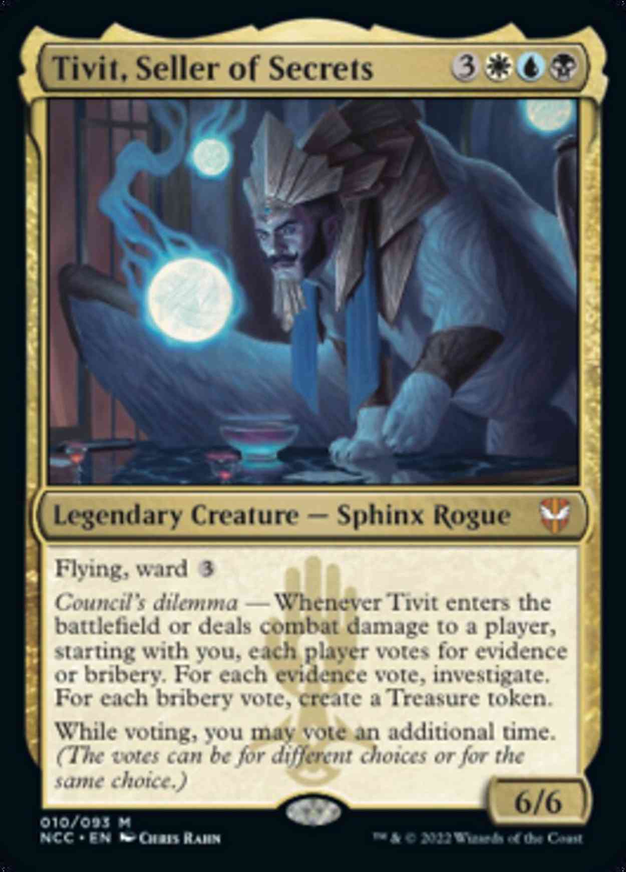 Tivit, Seller of Secrets magic card front