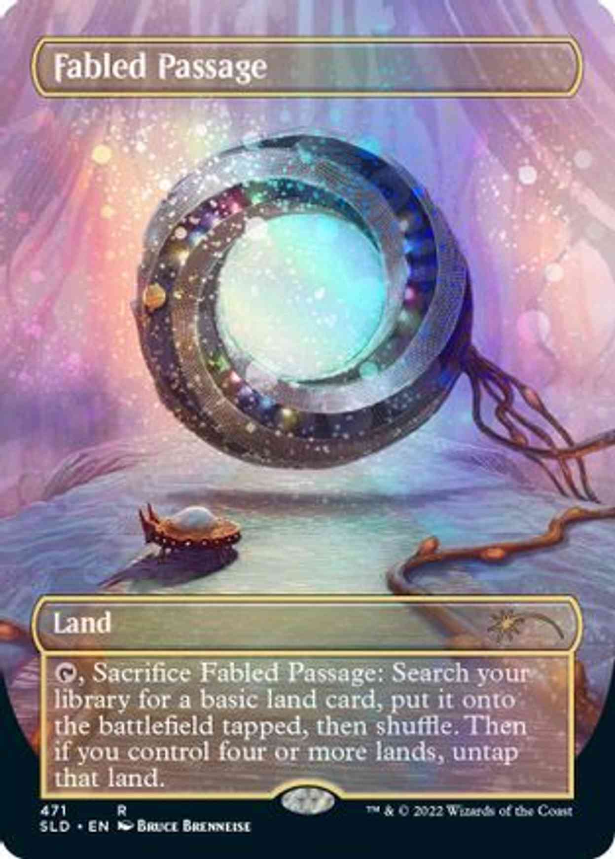 Fabled Passage (471) (Galaxy Foil) magic card front