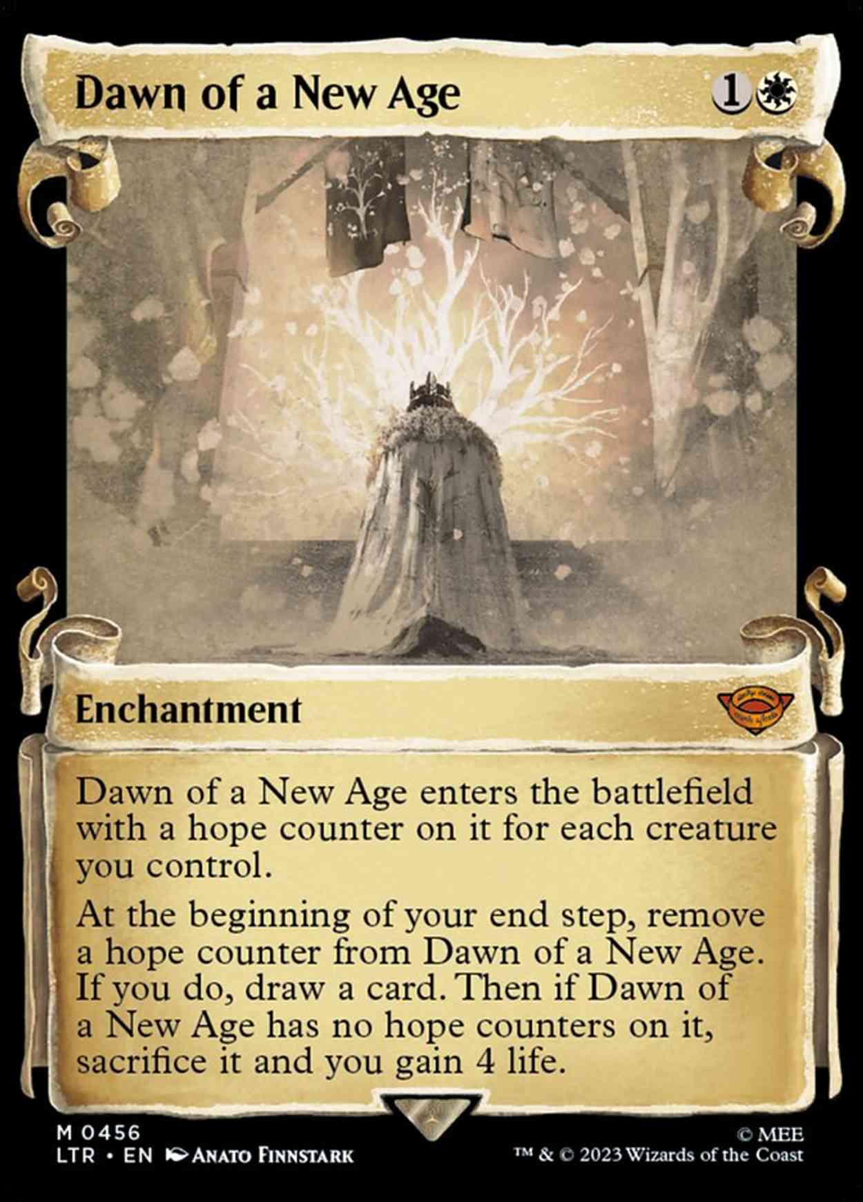 Dawn of a New Age (Showcase Scrolls) magic card front