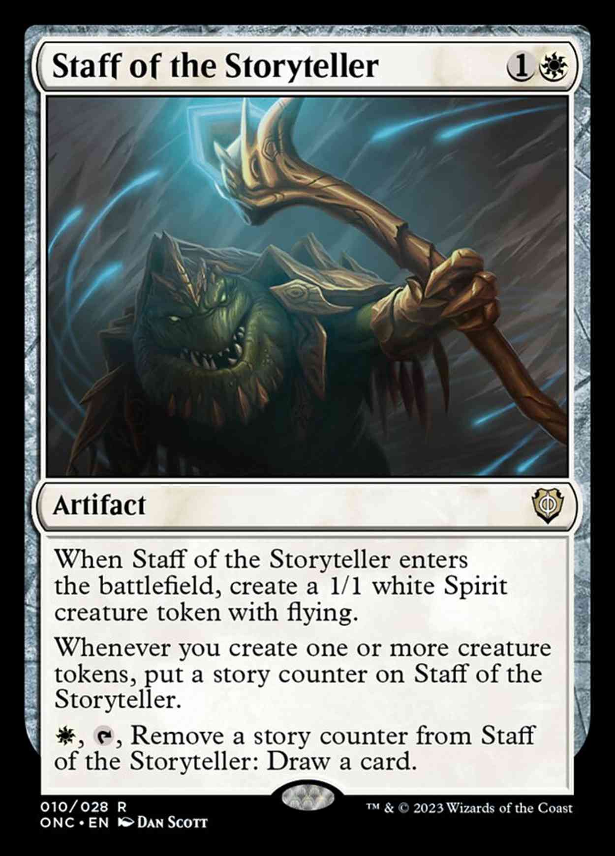 Staff of the Storyteller magic card front