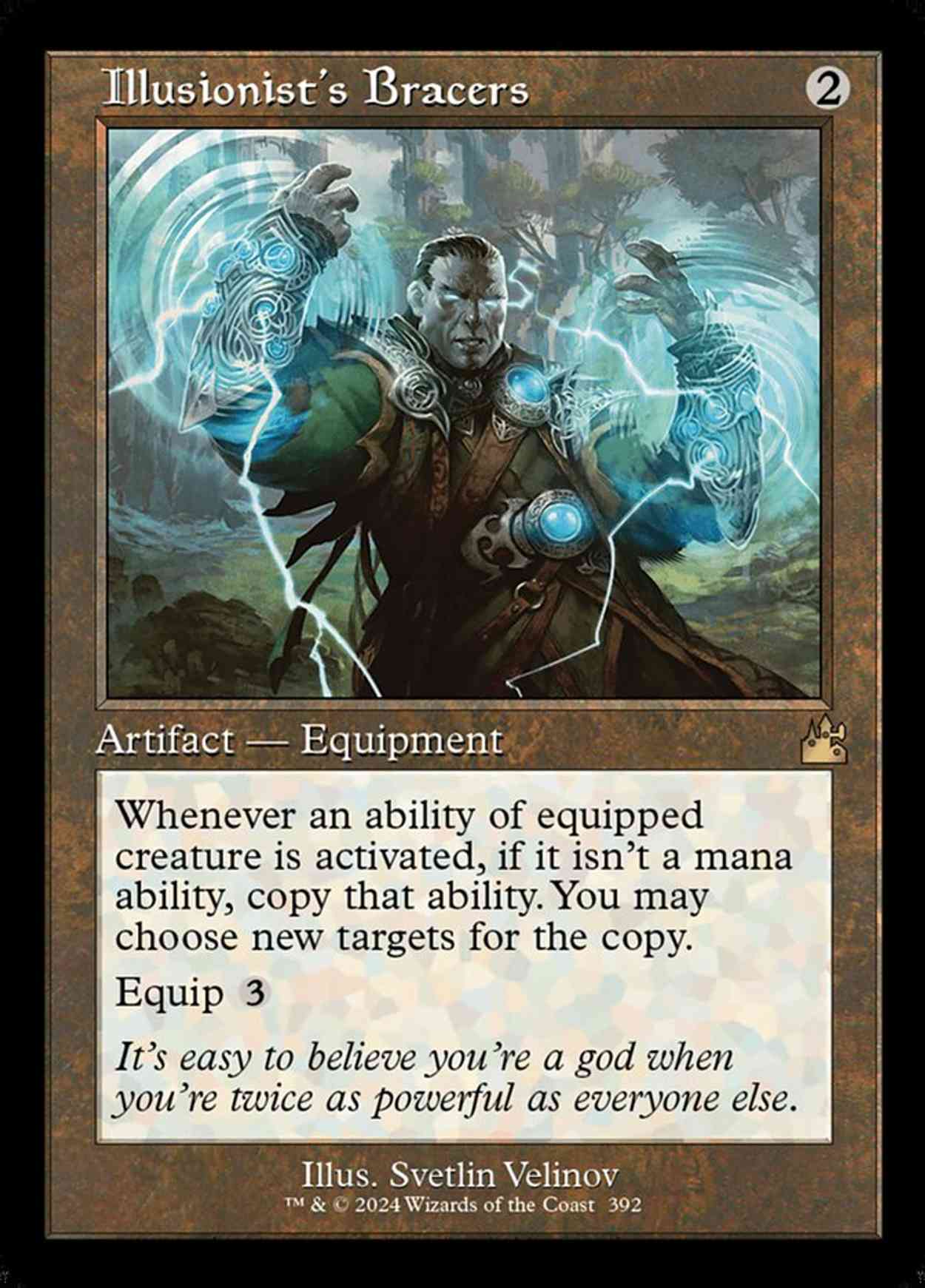 Illusionist's Bracers (Retro Frame) magic card front