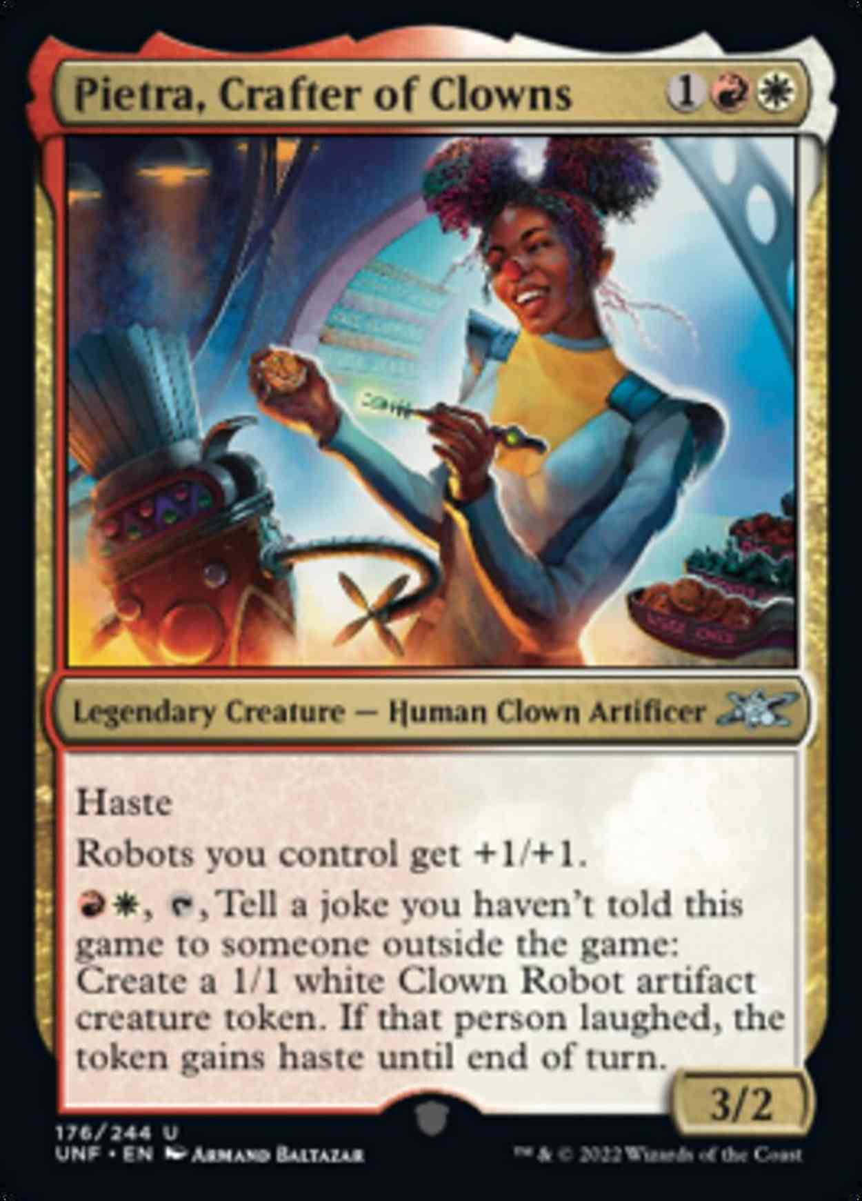 Pietra, Crafter of Clowns magic card front