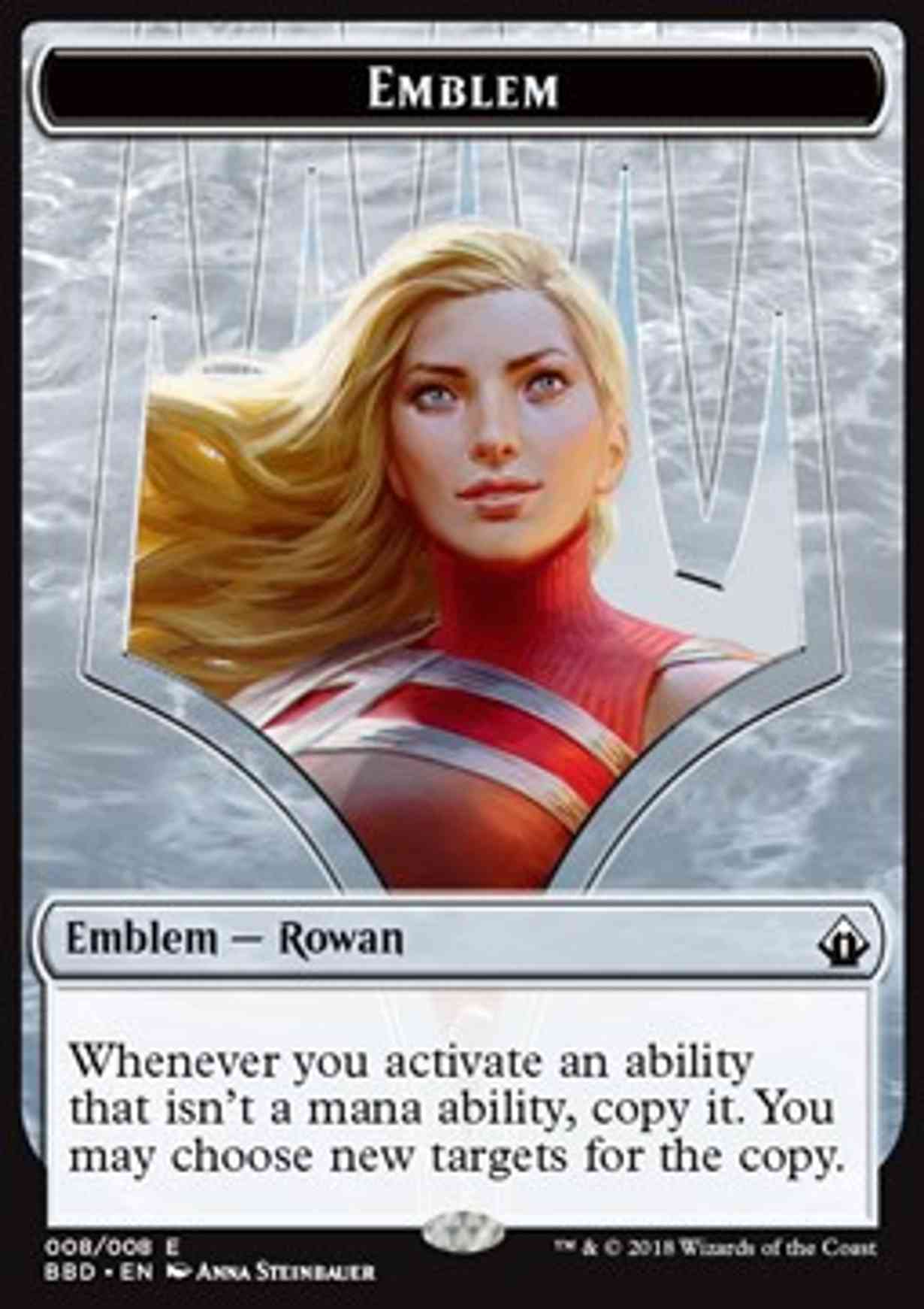Emblem - Rowan magic card front