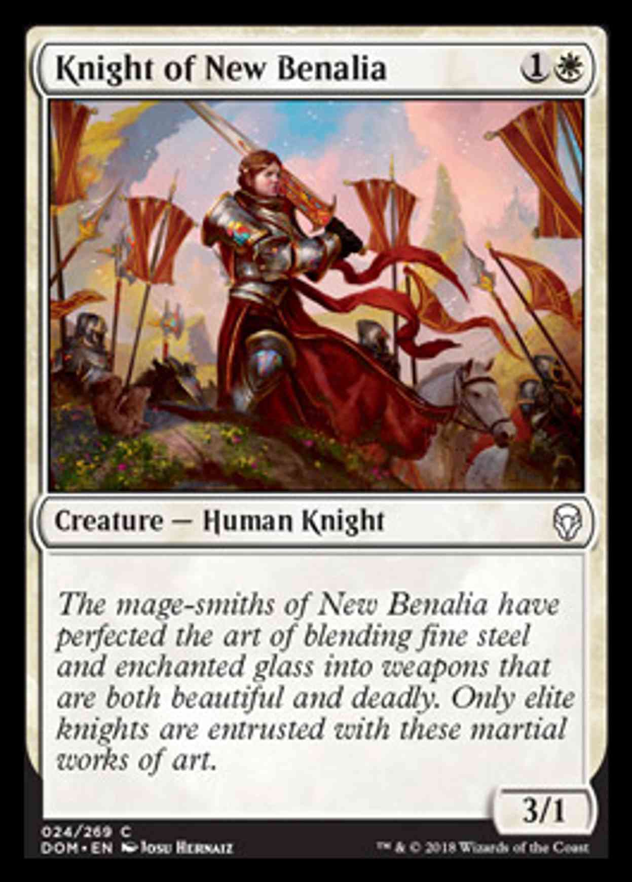 Knight of New Benalia magic card front