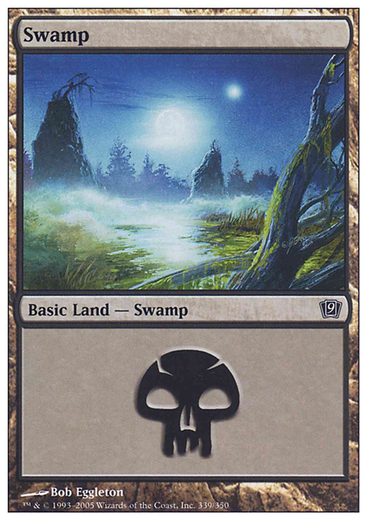 Swamp (339) magic card front