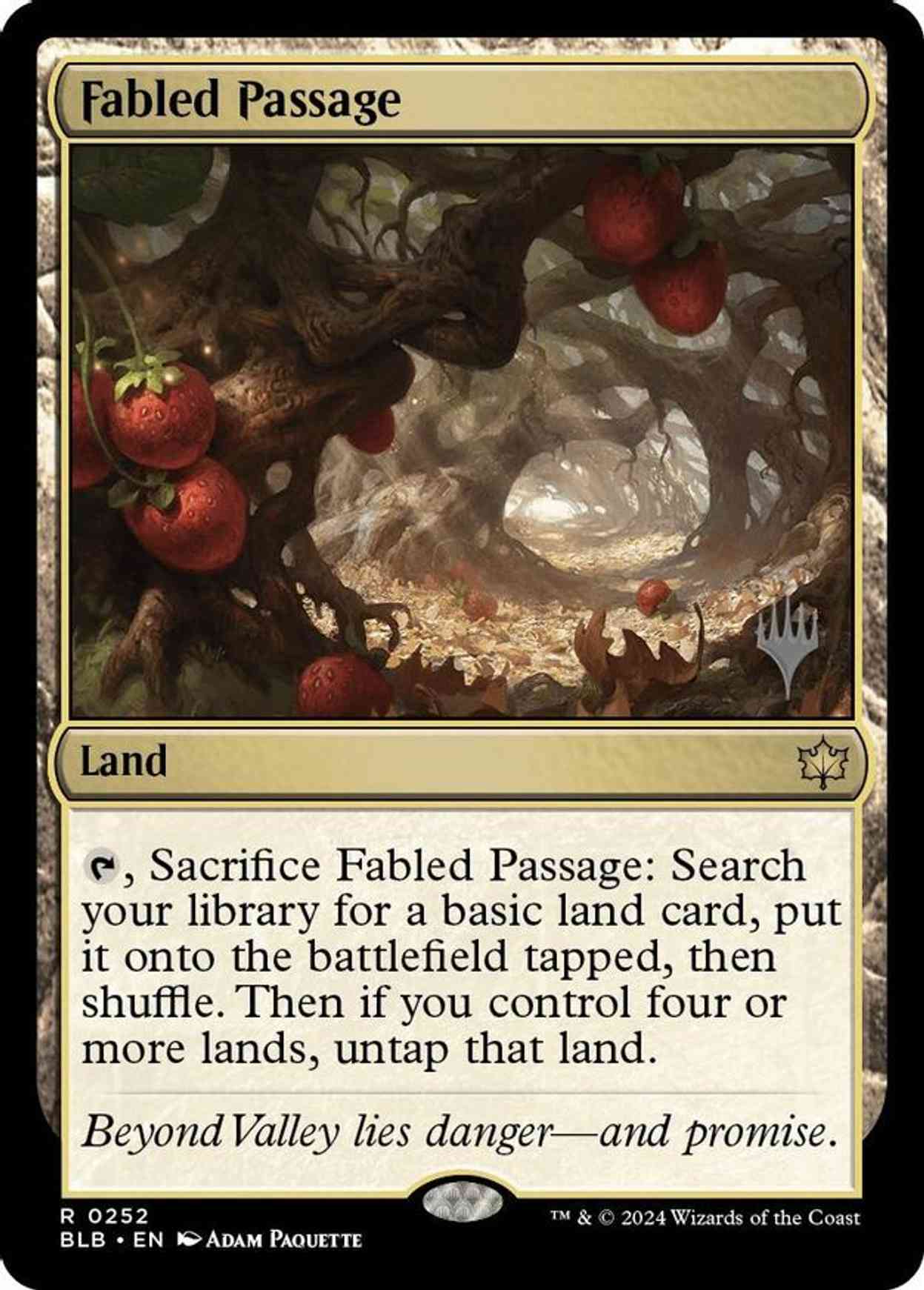 Fabled Passage magic card front