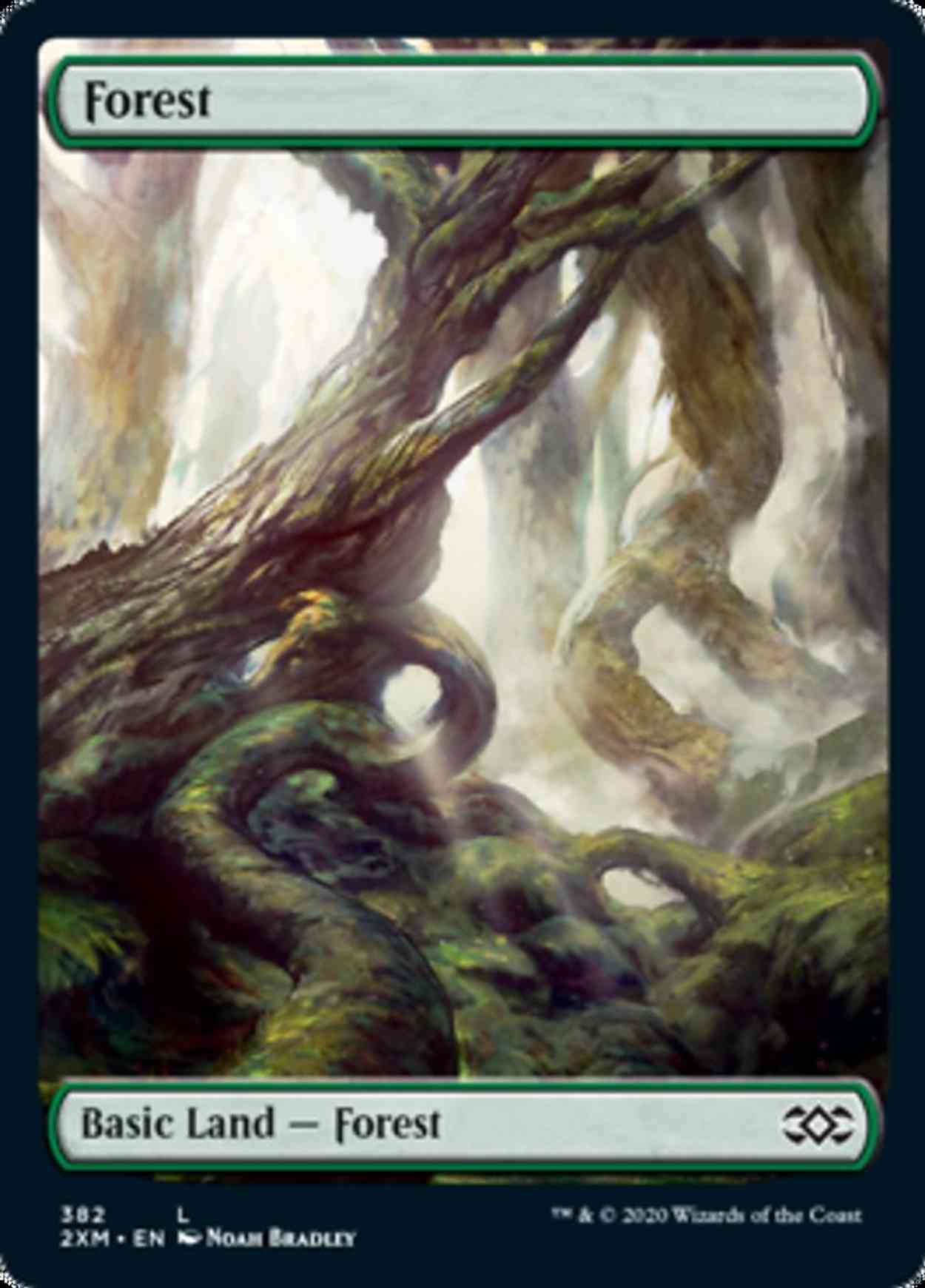 Forest (382) magic card front